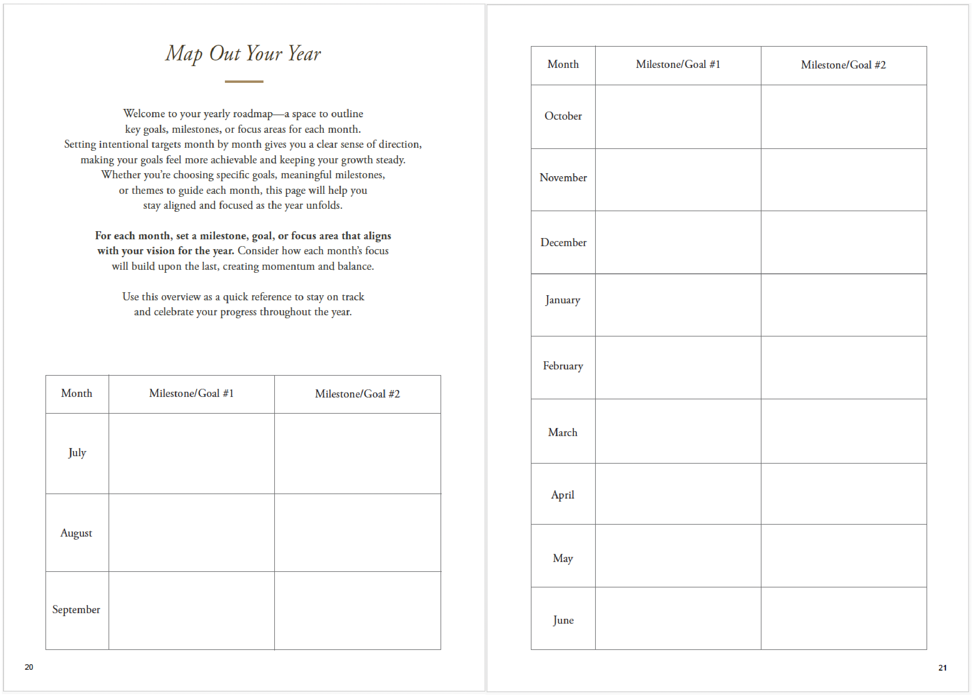 The Happiness Planner | July 2025 – June 2026 Edition