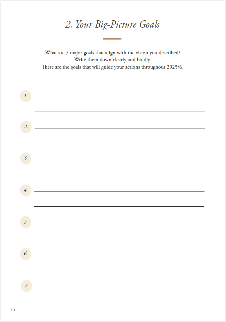 The Happiness Planner | July 2025 – June 2026 Edition