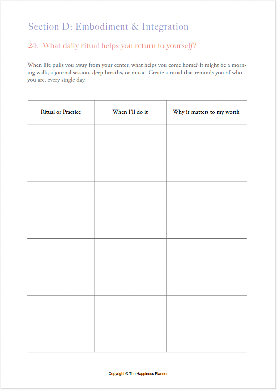 WORTHY: A 30-Day Guide to Affirming Your Worth
