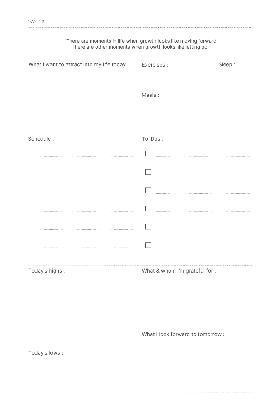 The 100-Day Planner | New Horizon