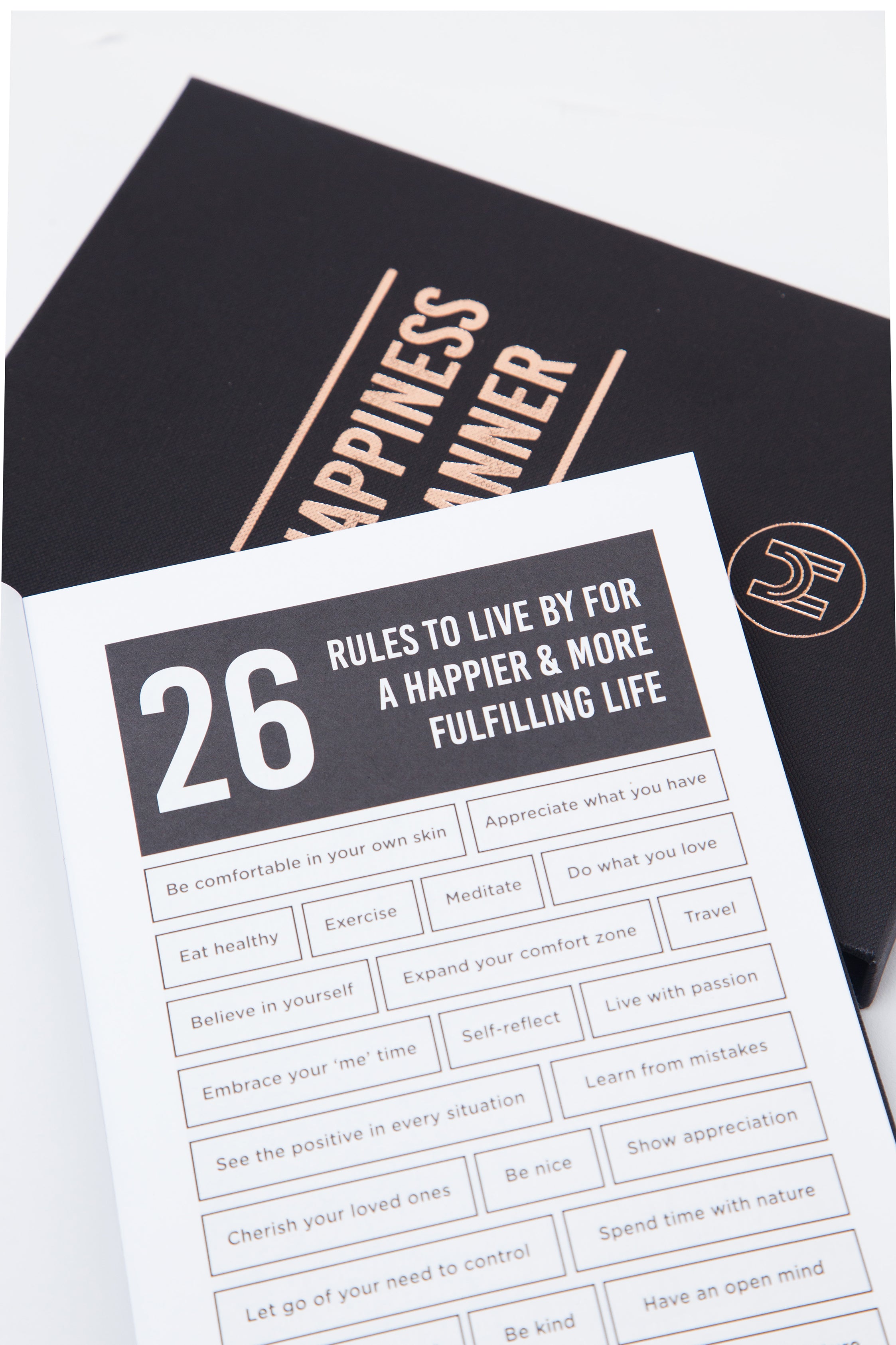 The 100-Day Planner | Black & Gold - The Happiness Planner®