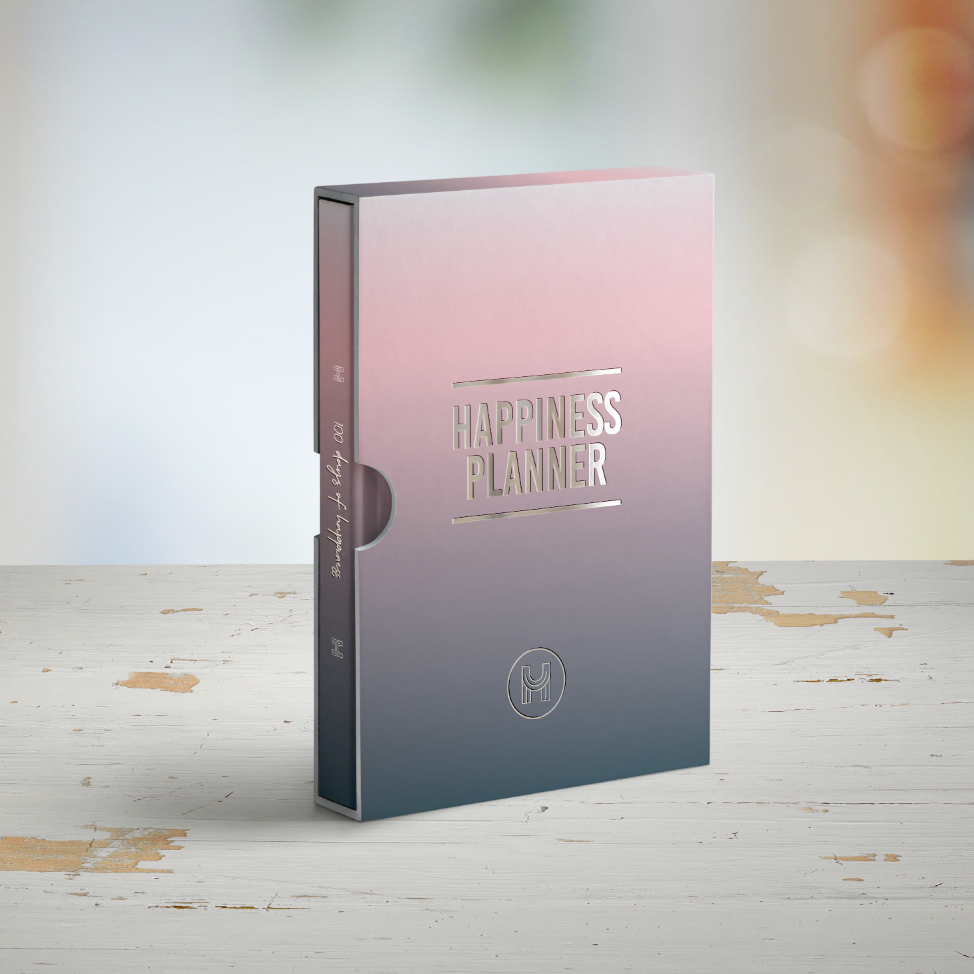 The 100-Day Planner | Pink & Charcoal - The Happiness Planner®