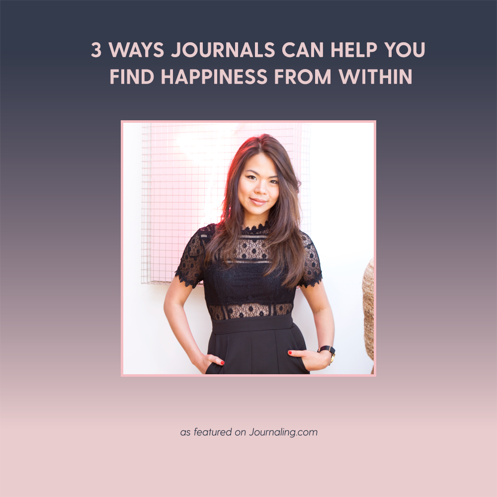 3 Ways Journals Can Help You Find Happiness from Within