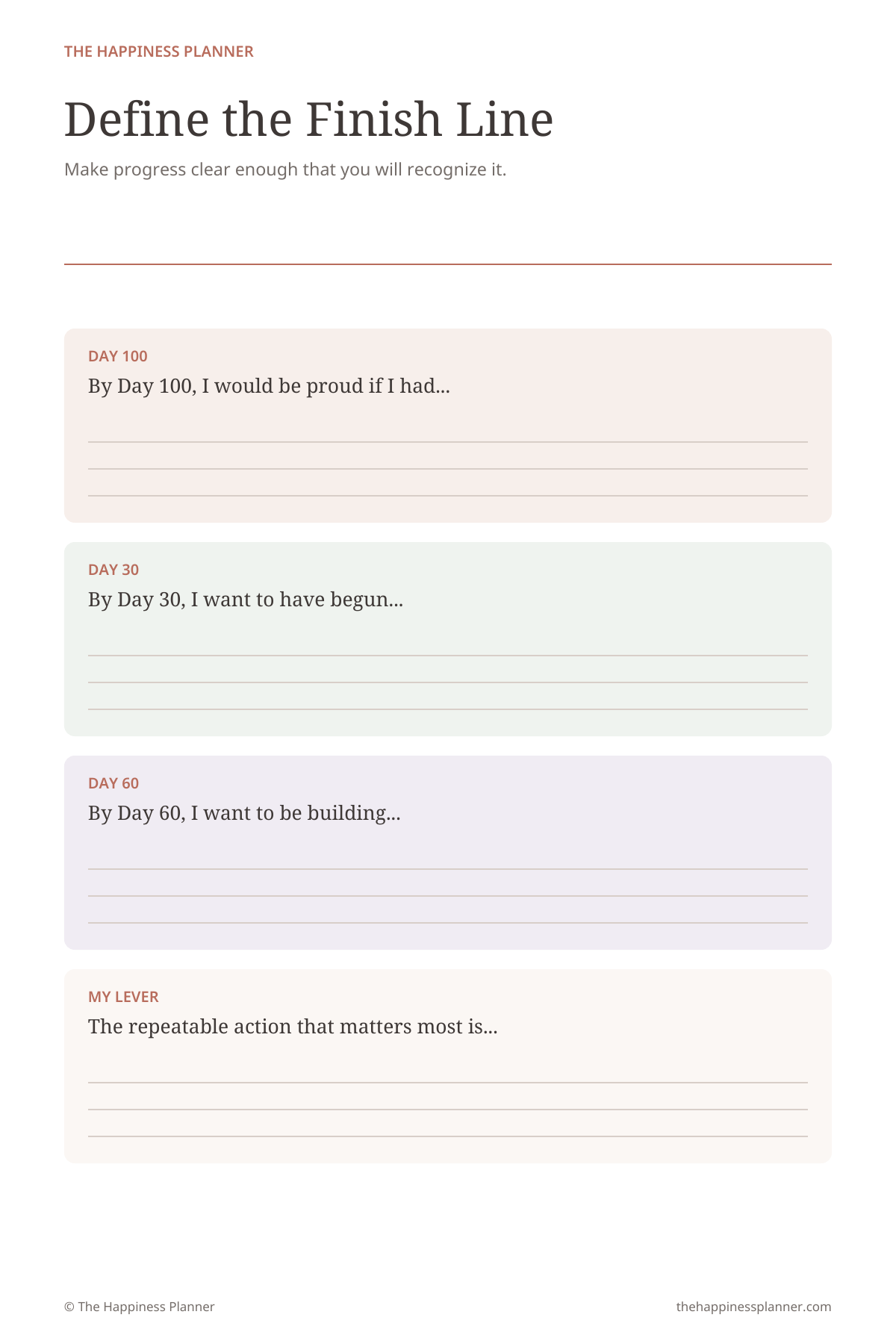 The Last 100 Days of 2026 — Guided Program + Workbook