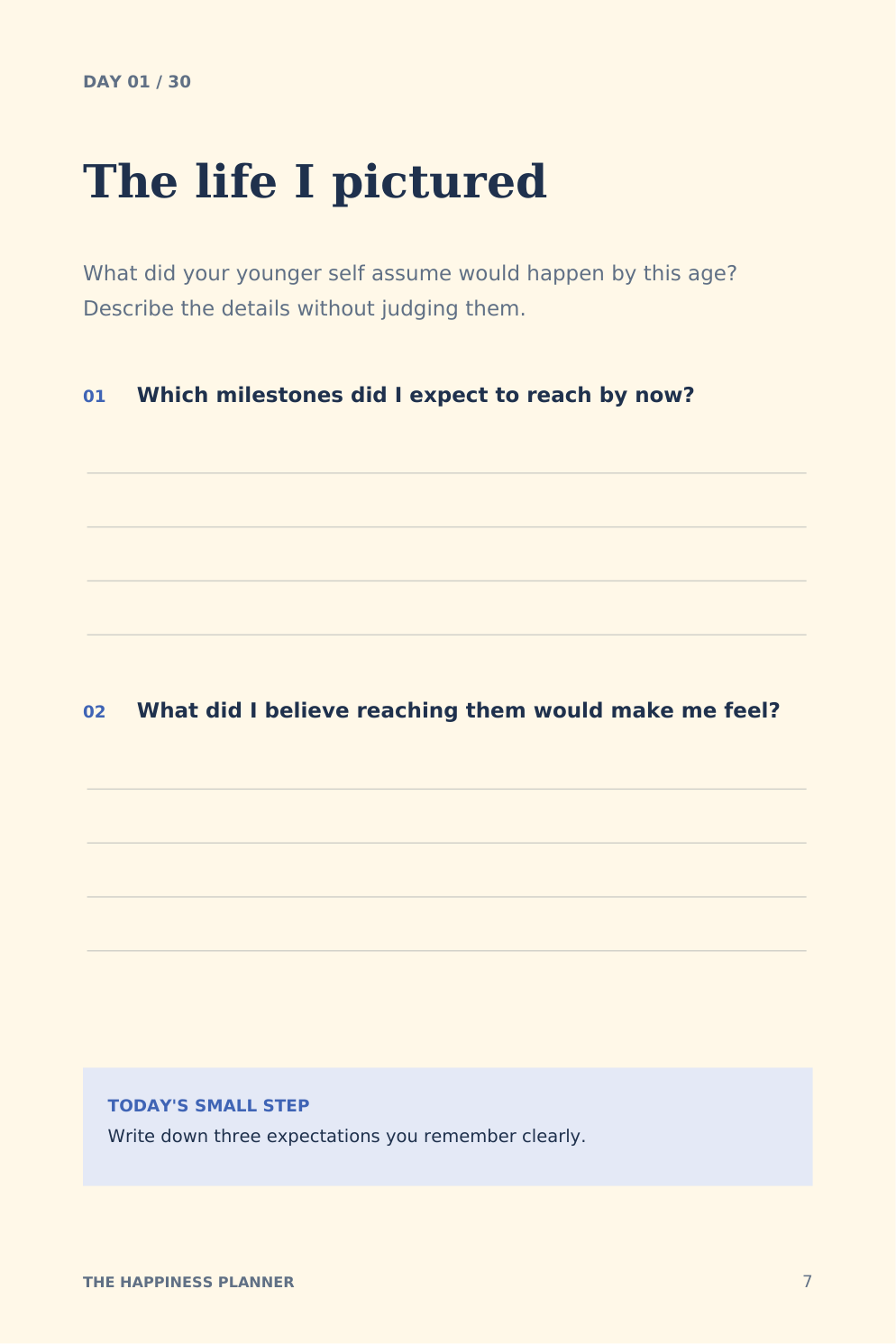 Life, Reimagined Journal