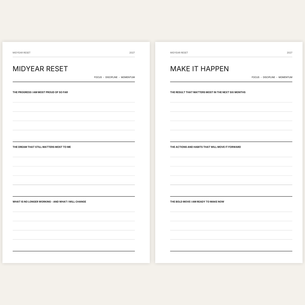 The Happiness Planner® | Jan-Dec 2027