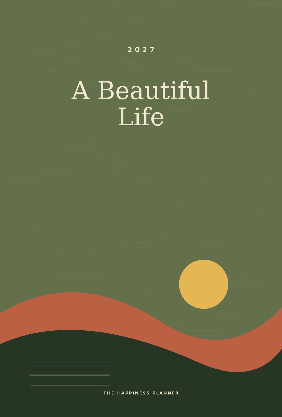 The Happiness Planner® 2027 | New Beginnings + A Beautiful Life(digital)