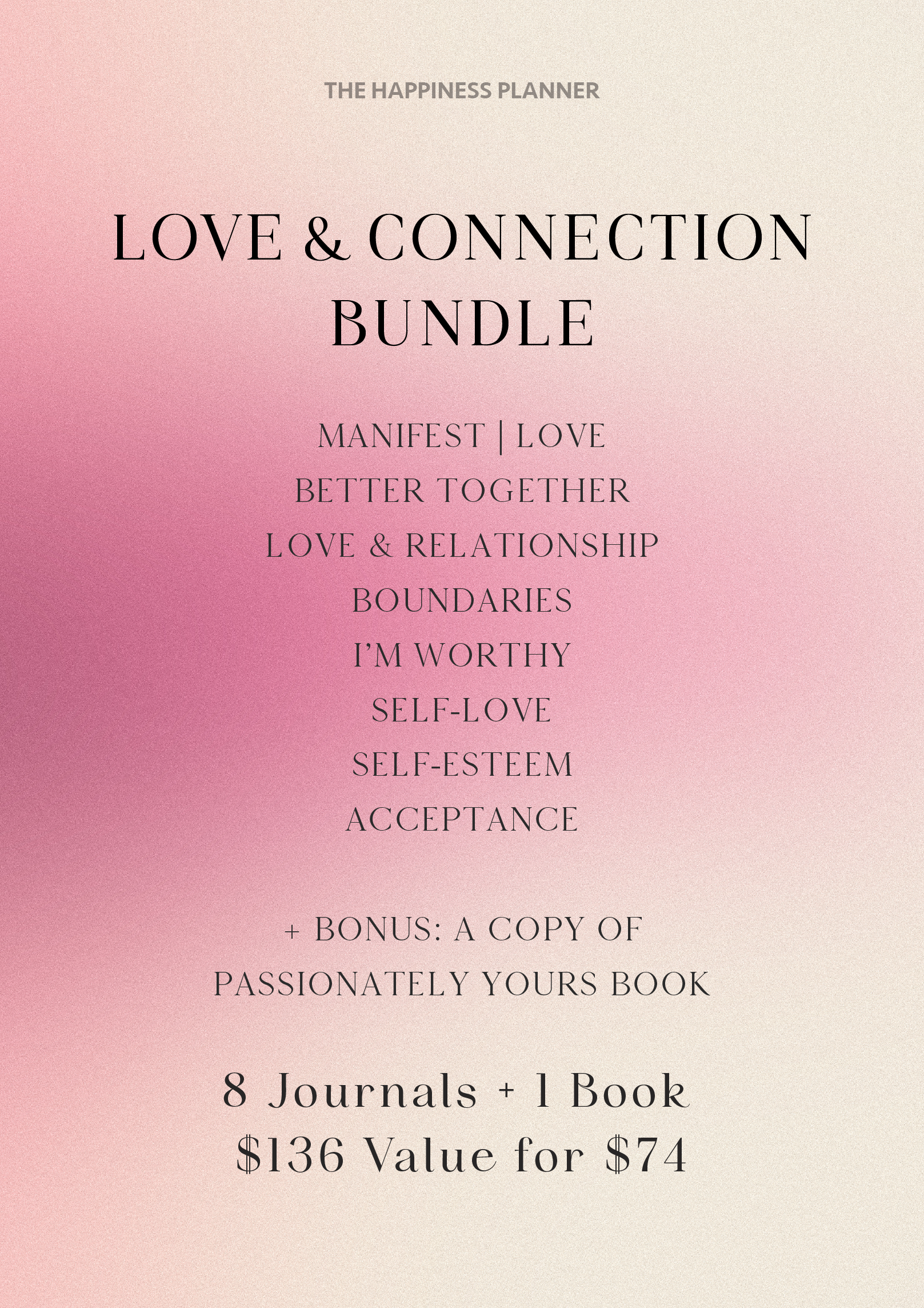 Love and Connection | Journal Bundle