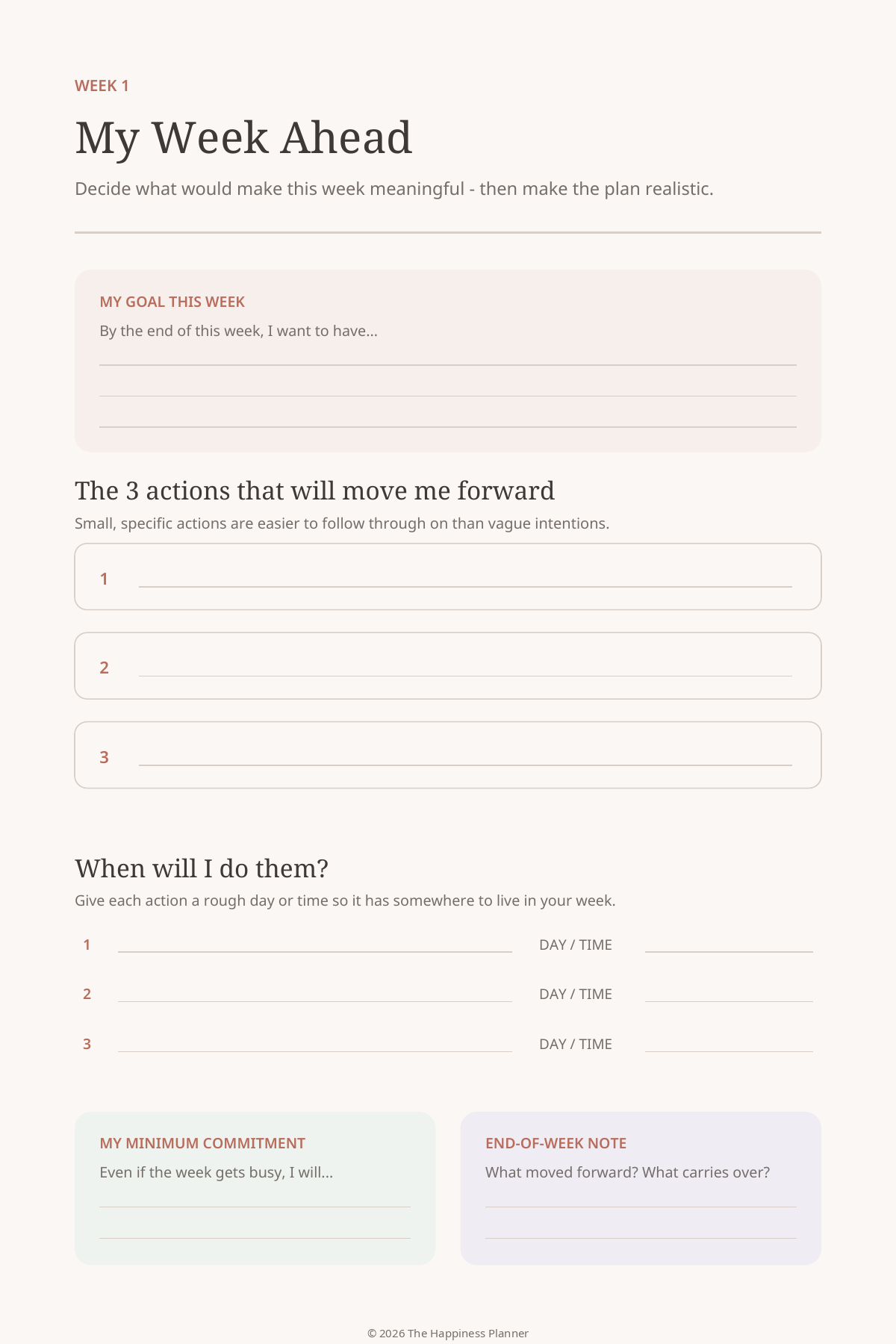 The Last 100 Days of 2026 — Guided Program + Workbook