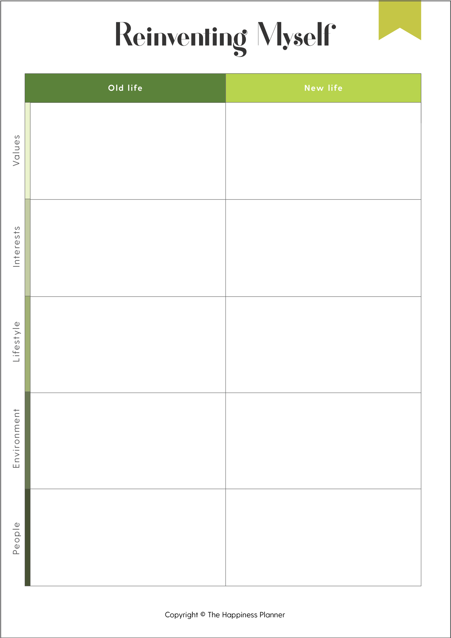 Printables: New Beginnings – The Happiness Planner®