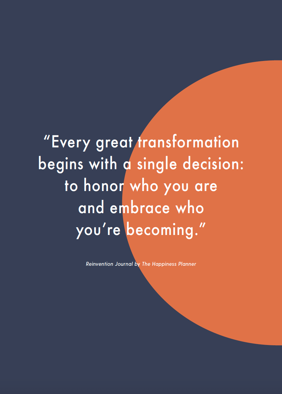 Reinvention Journal The Happiness Planner Reinvention journal the happiness planner