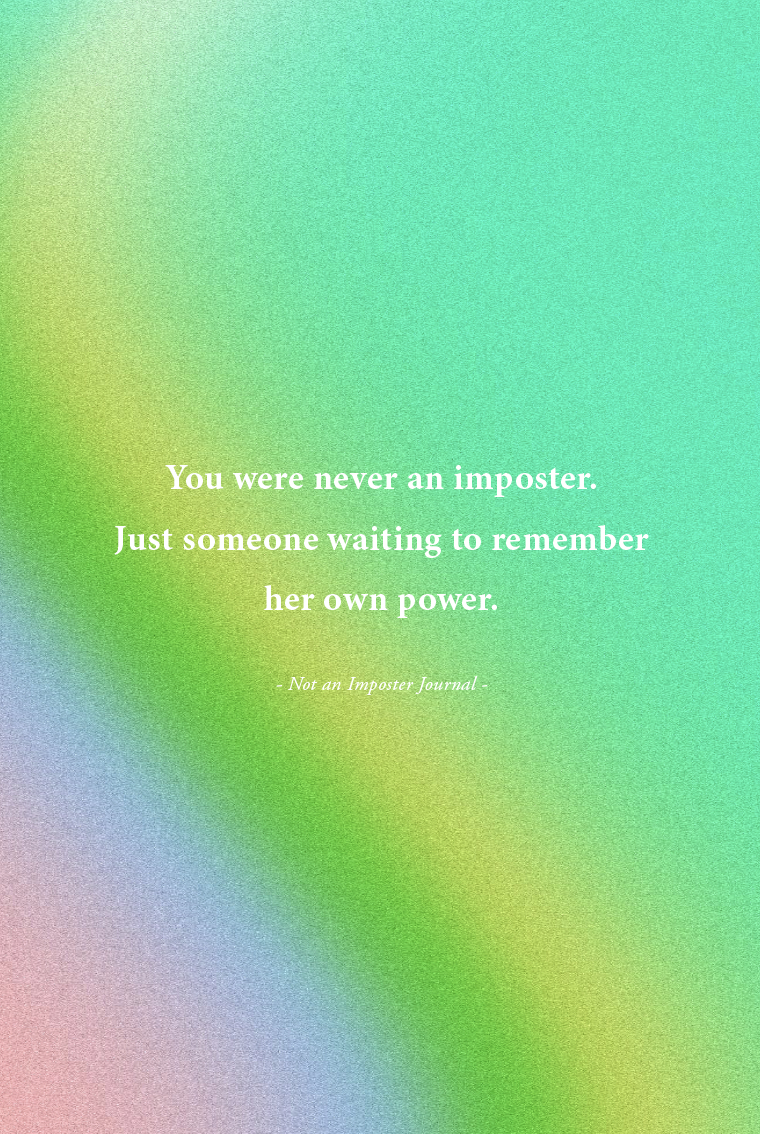 Not an Imposter Journal
