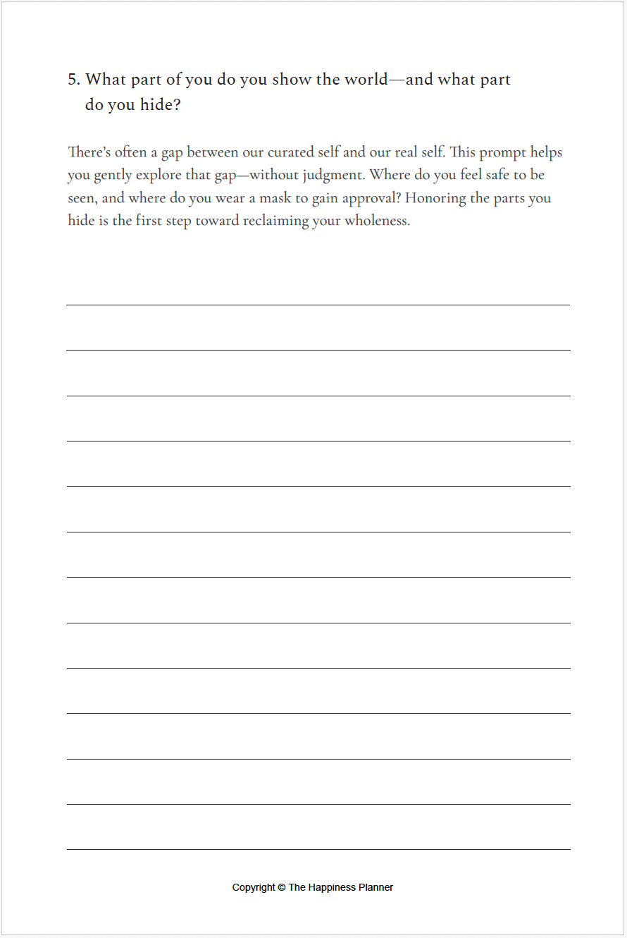 Not an Imposter Journal