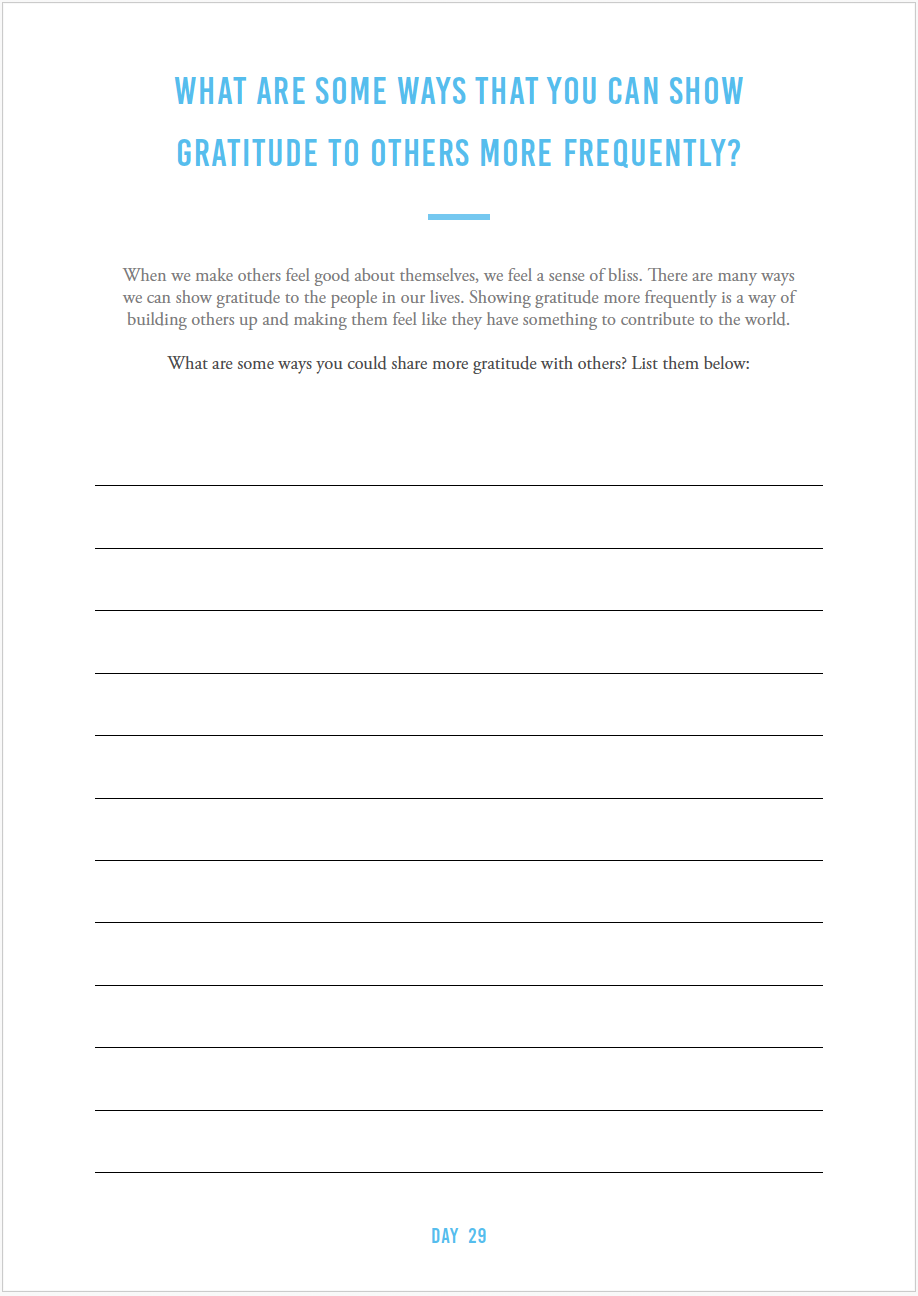 Gratitude Journal