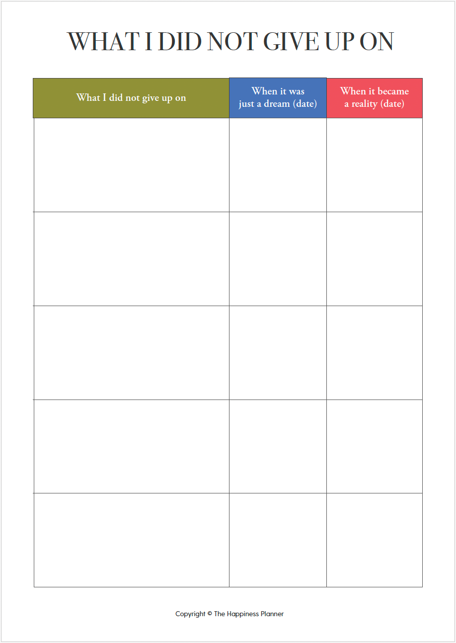 Printables: #Perseverance