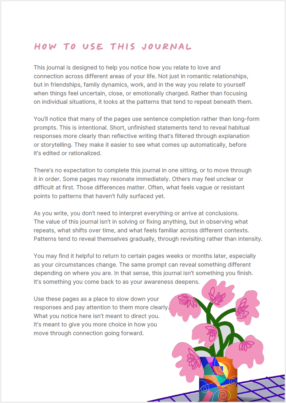 How I Love + The Inner Relationship