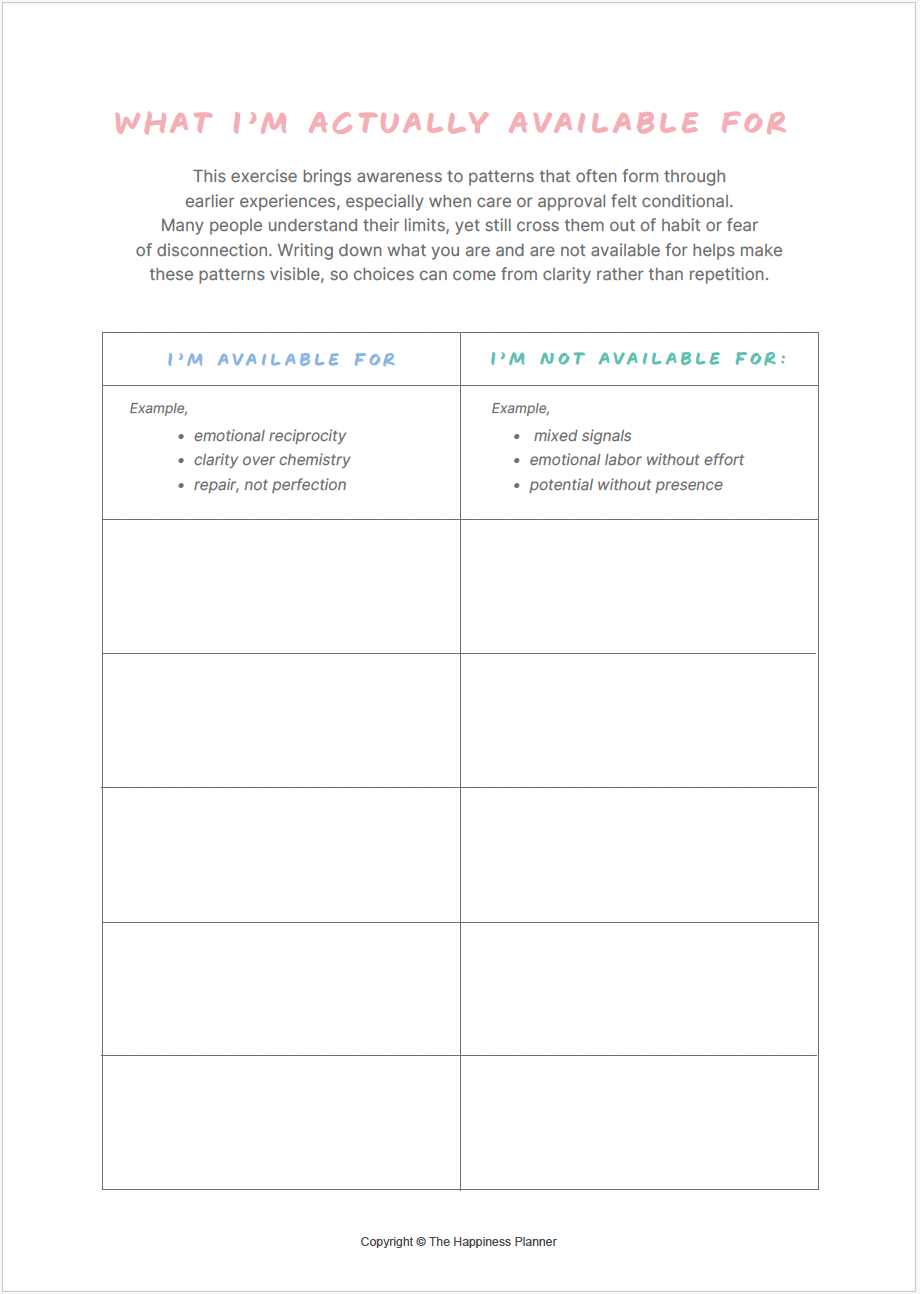 How I Love + The Inner Relationship