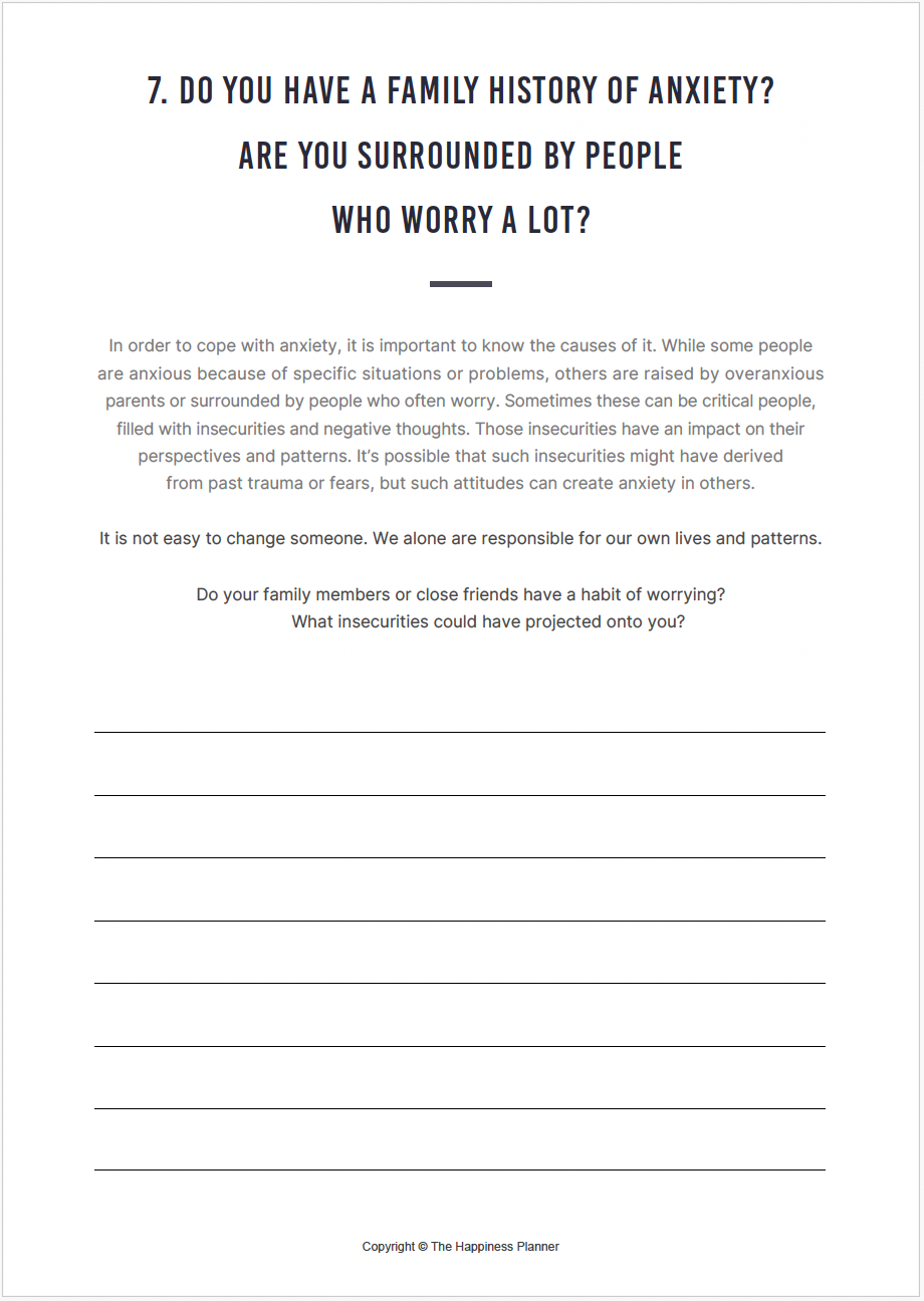 Anxiety Journal (updated)