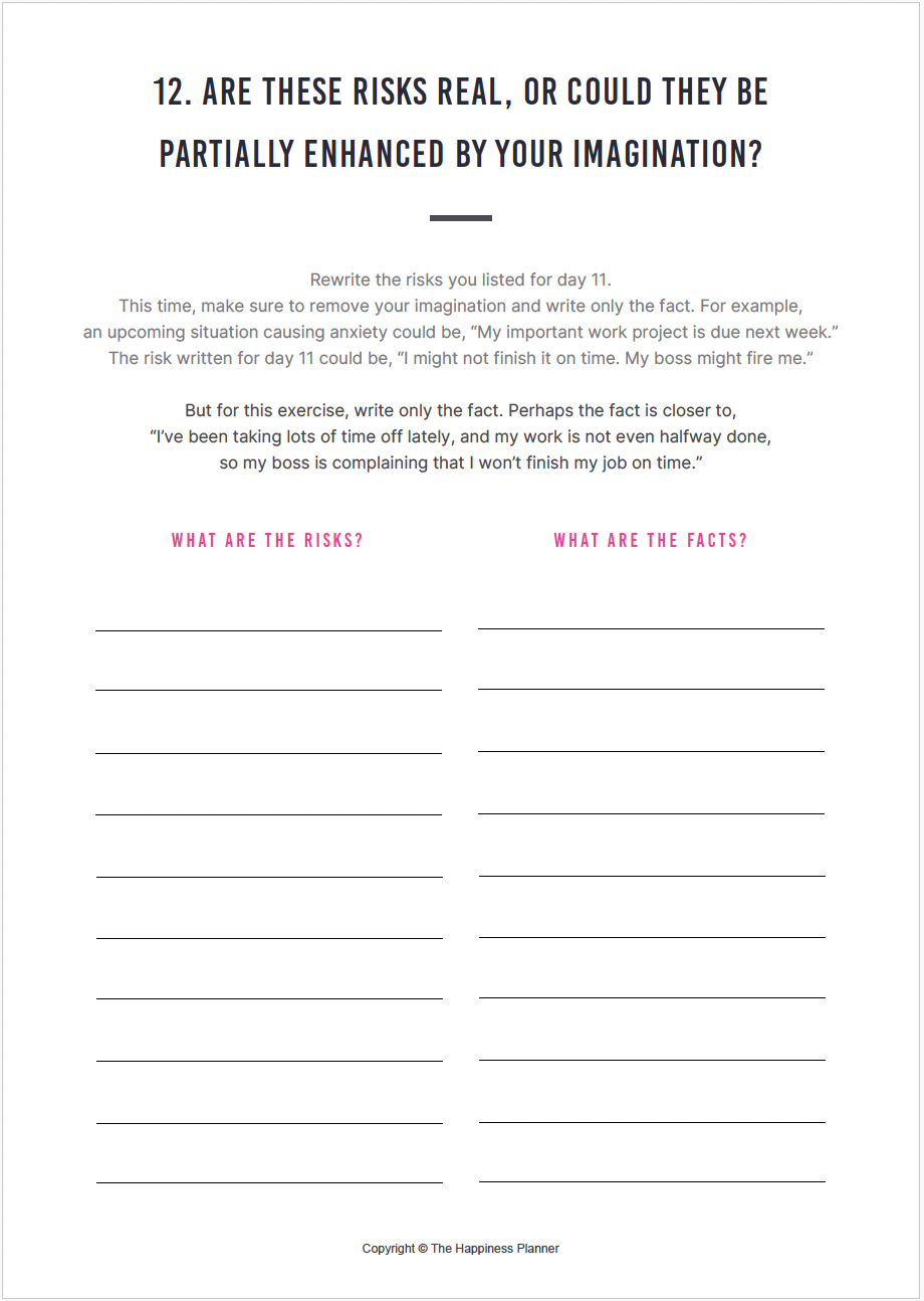 Anxiety Journal (updated)