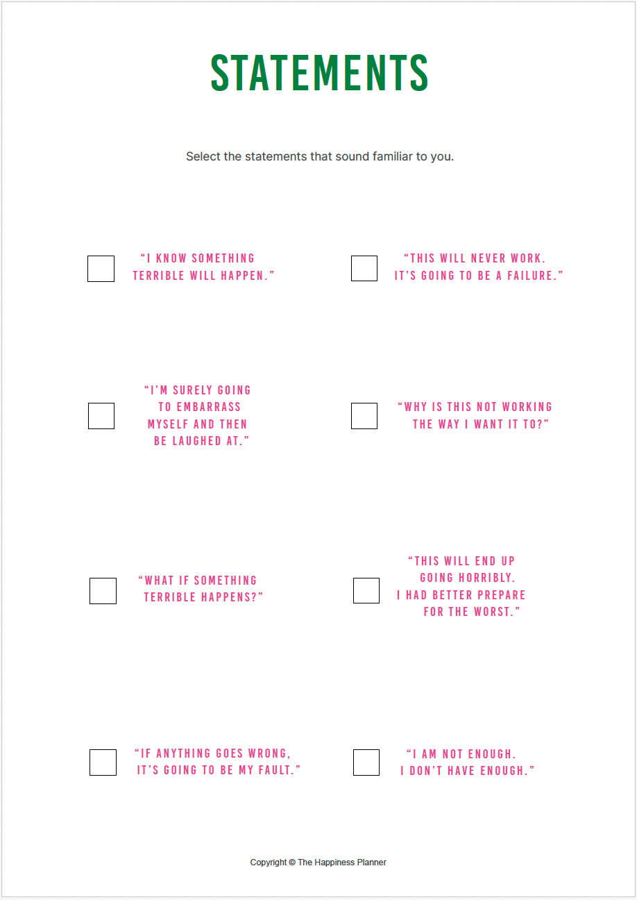 Anxiety Journal (updated)