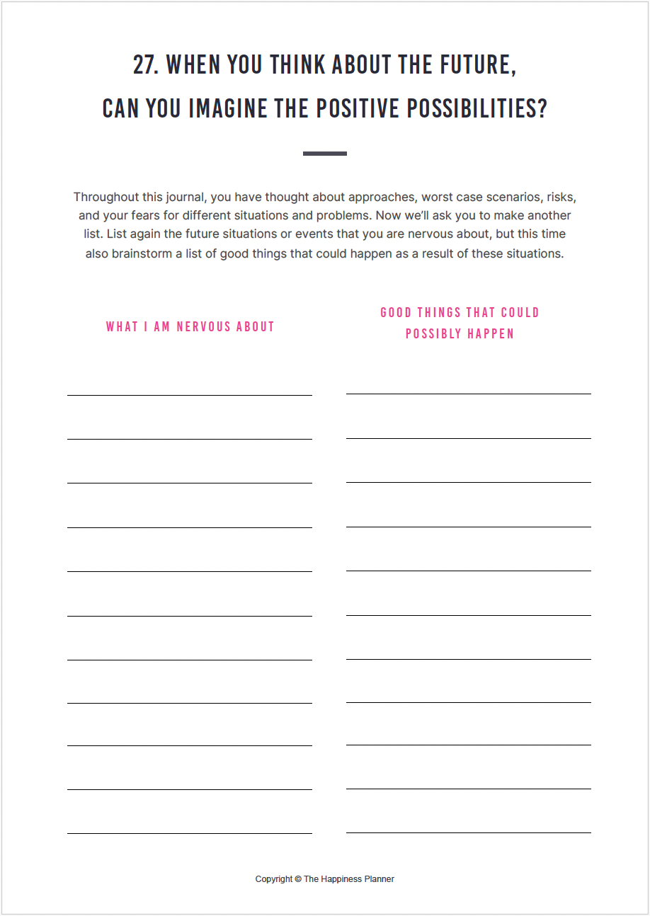 Anxiety Journal (updated)