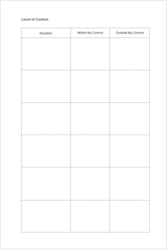 The Peace of Mind Journal