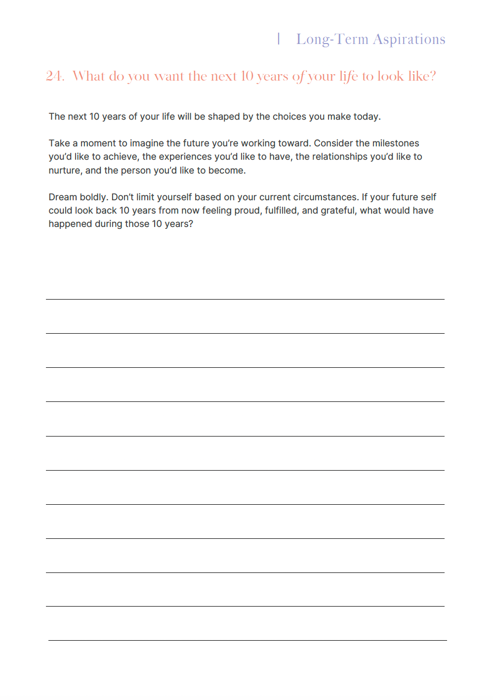 Manifest Journal | New Dreams