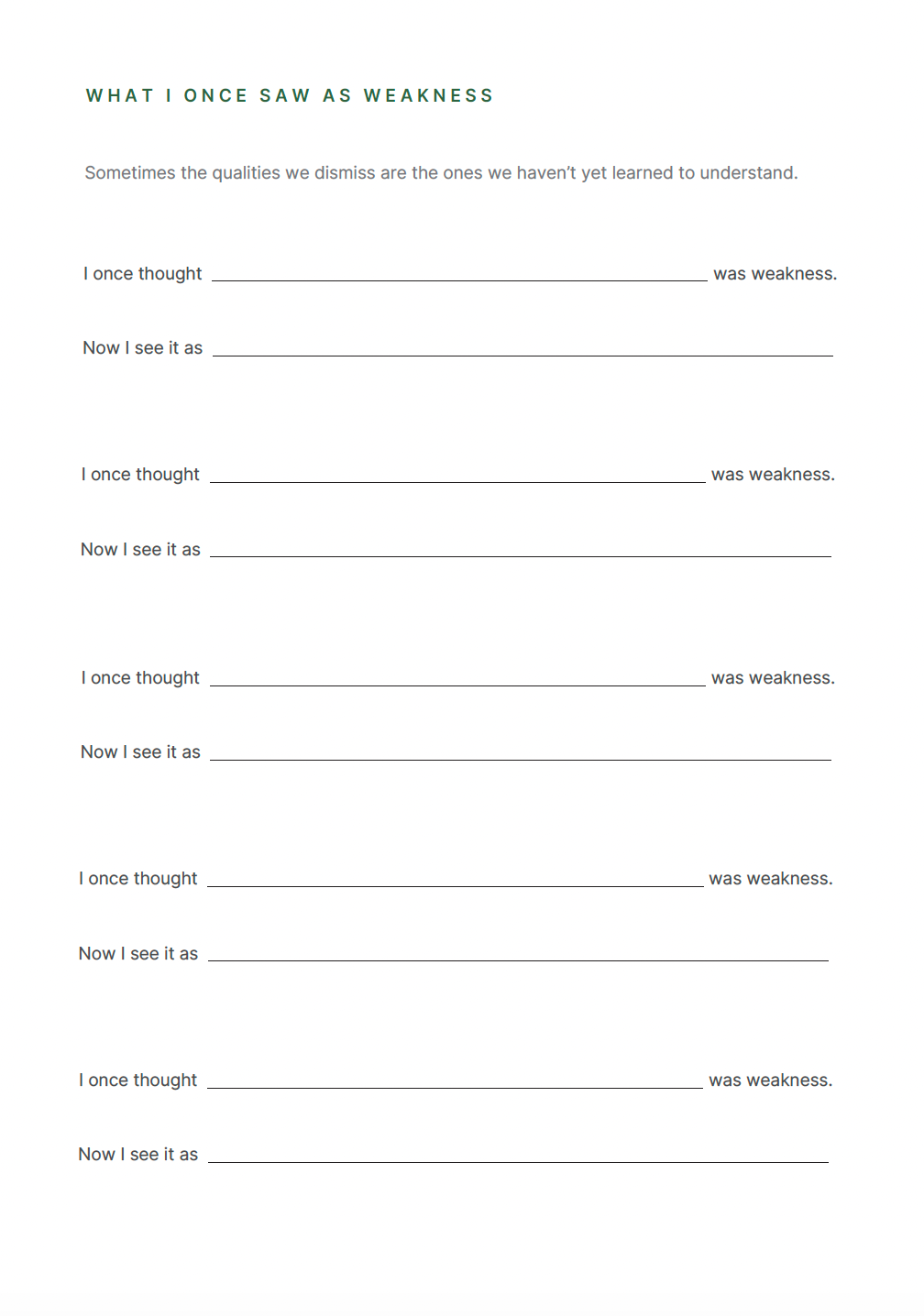 The Perspective Shift Journal