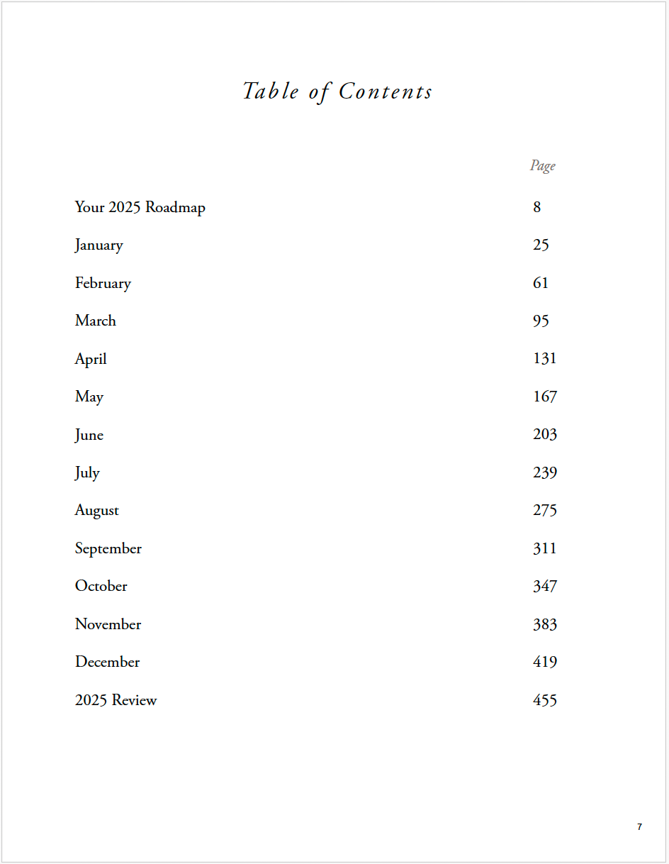 The Happiness Planner 2025 [6.5" x 8.4"]