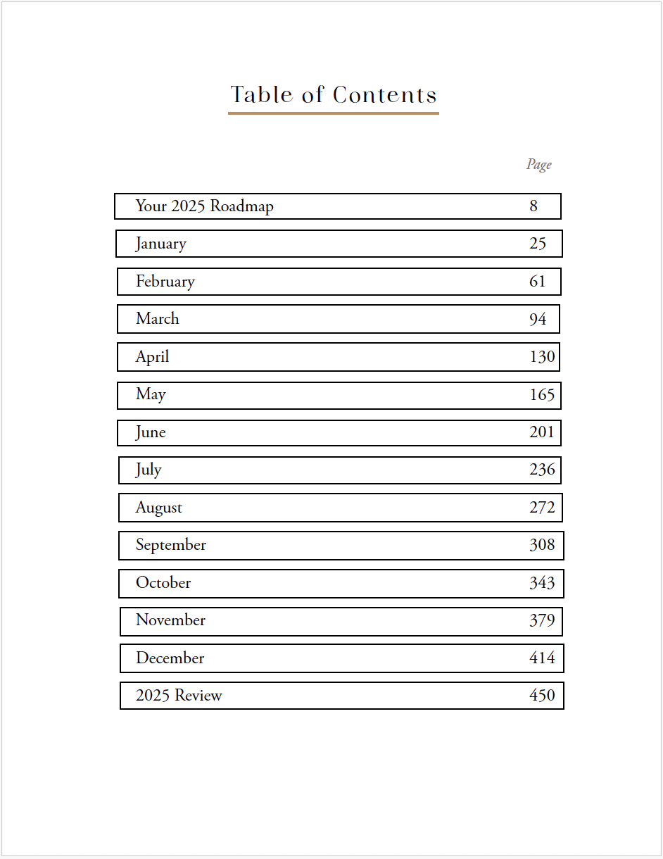 The Happiness Planner 2025 [Digital]