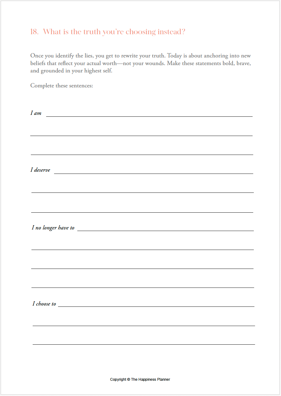 WORTHY: A 30-Day Guide to Affirming Your Worth