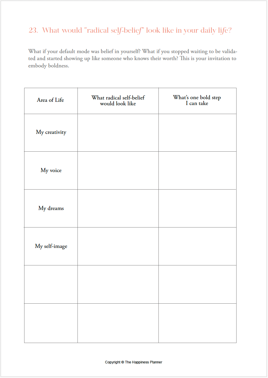 WORTHY: A 30-Day Guide to Affirming Your Worth