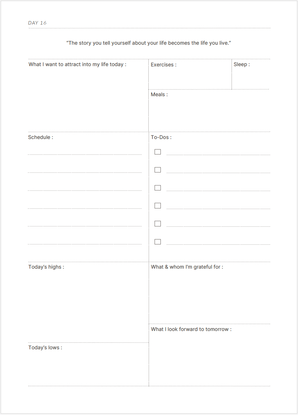 The 100-Day Planner | Calla Lily Edition