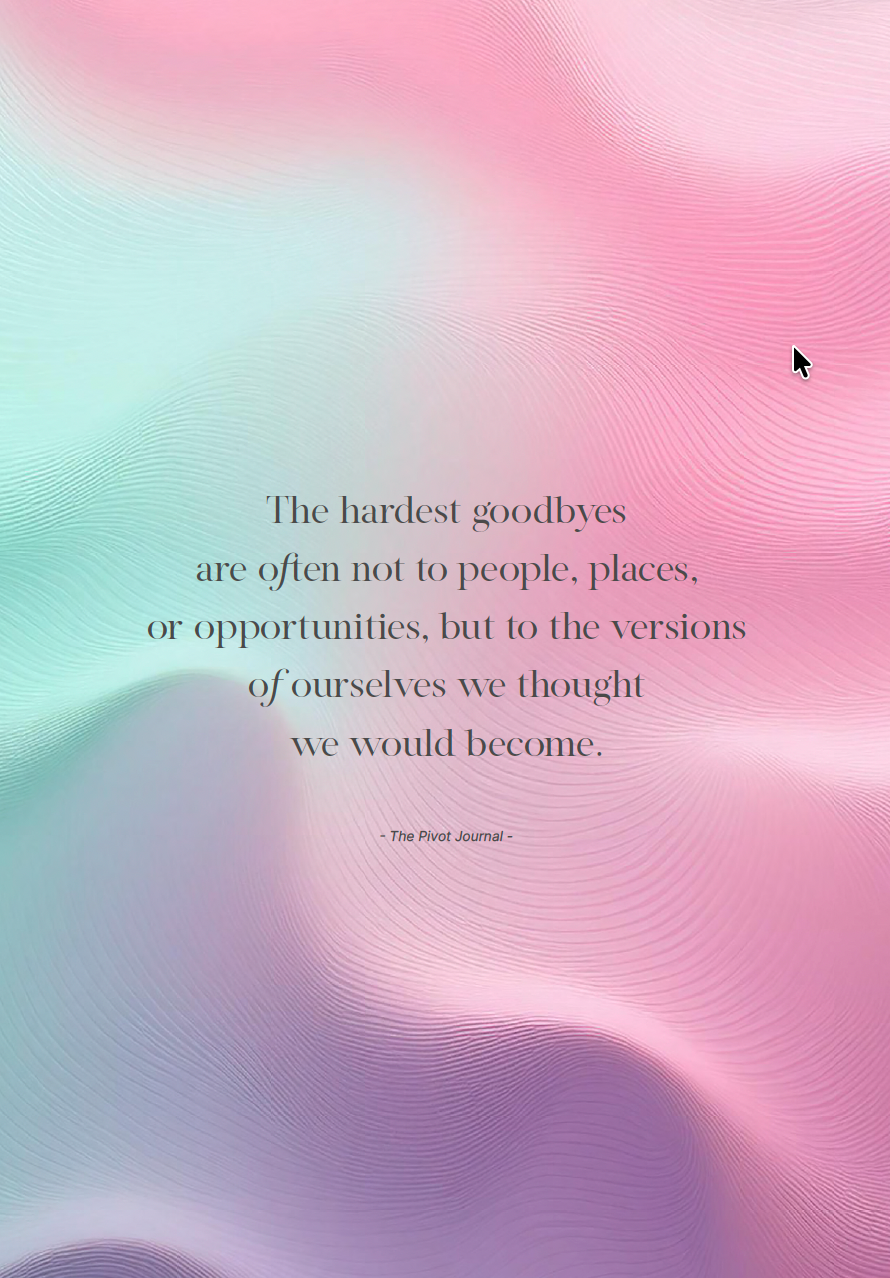 The Pivot Journal