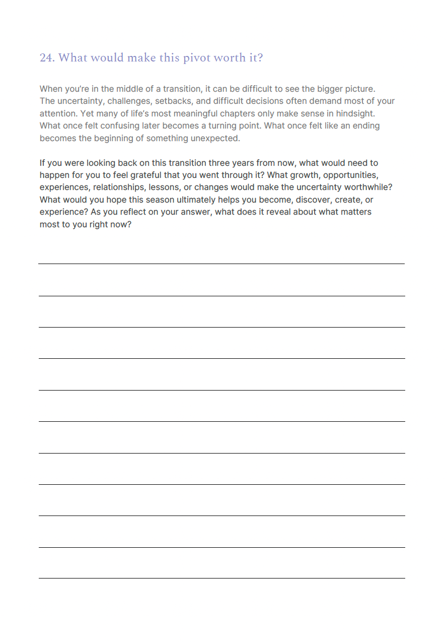 The Pivot Journal