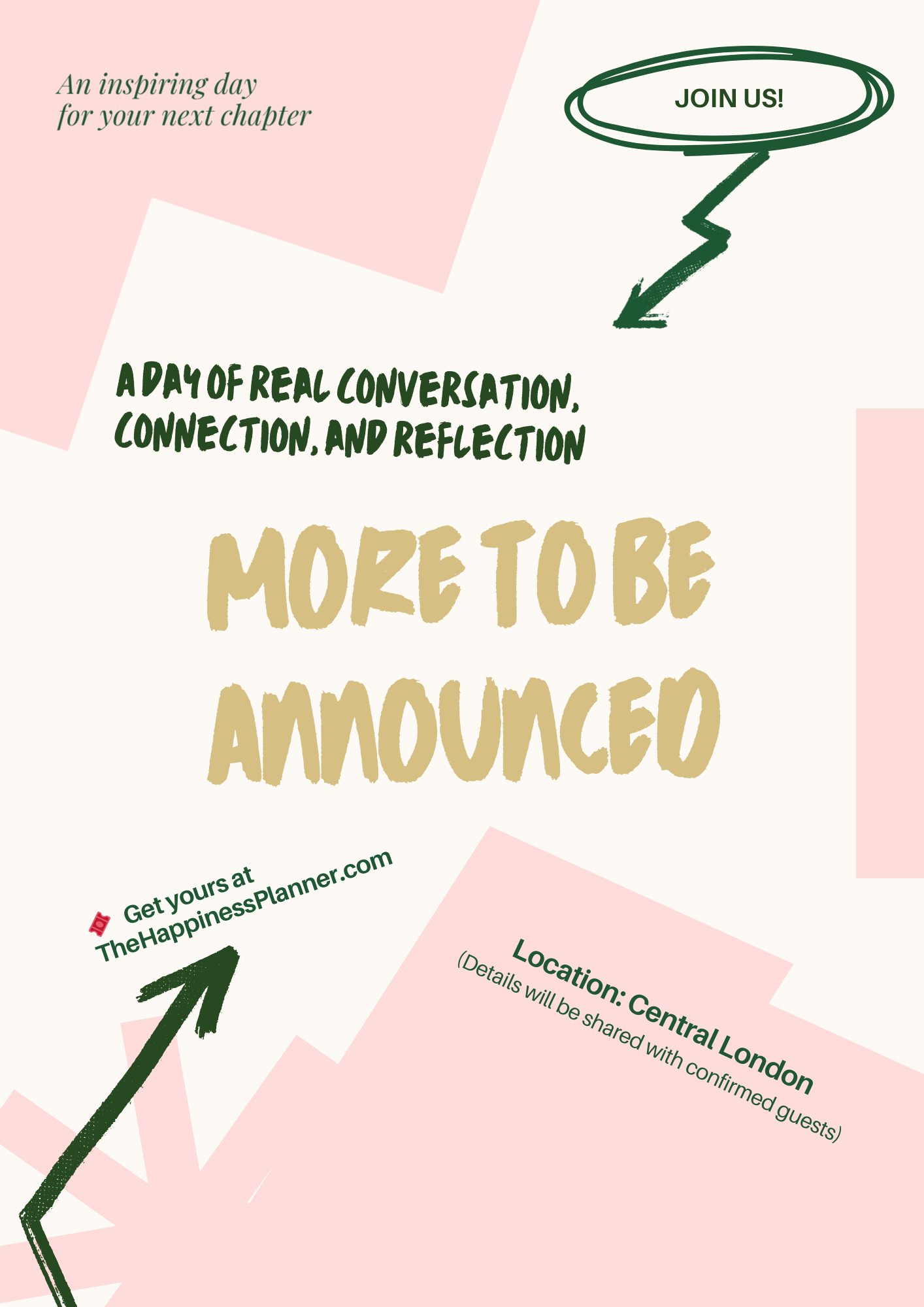 Design Your Next Chapter | A One-Day Event in London