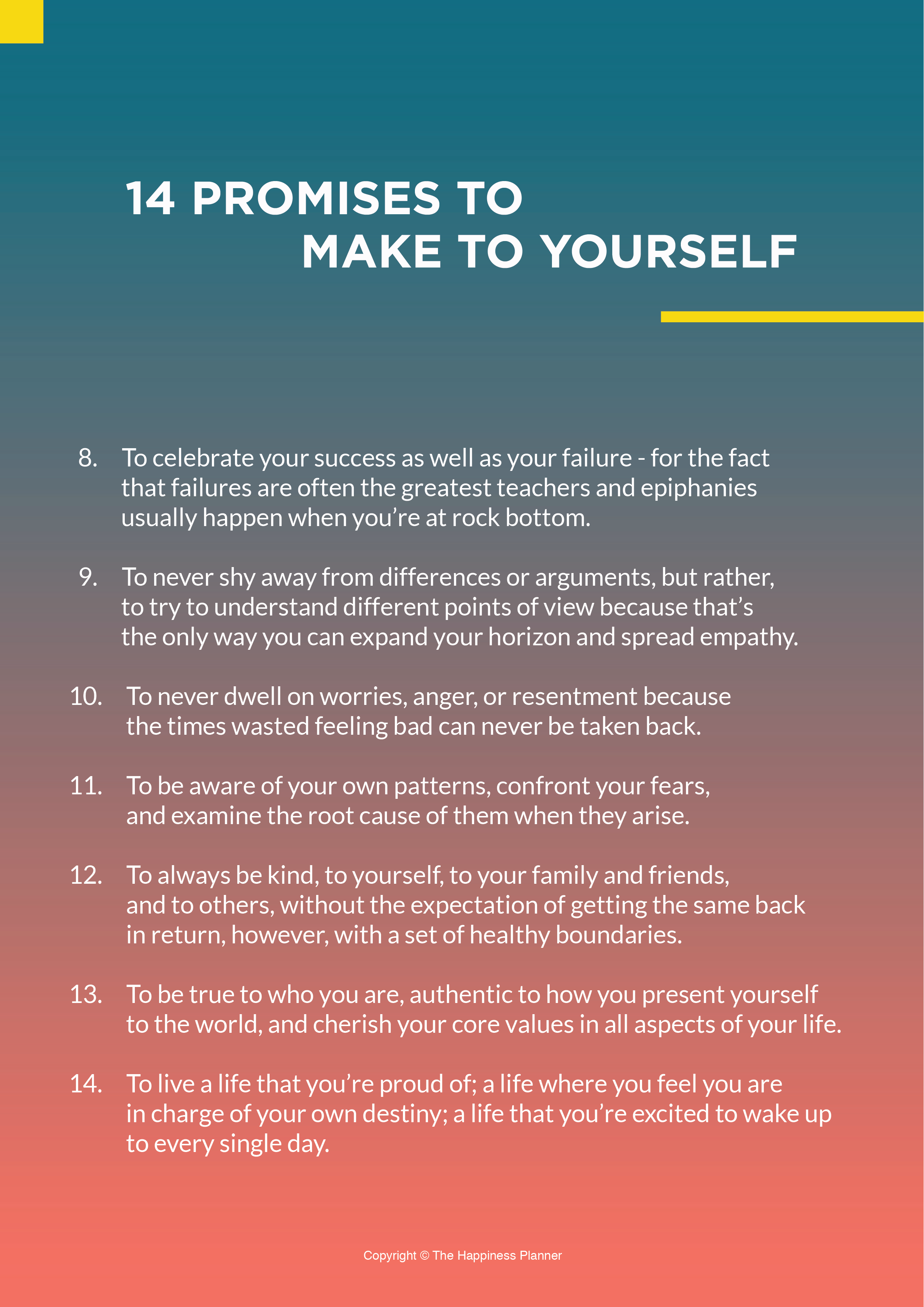 Printables: #WordsofWisdom - The Happiness Planner®