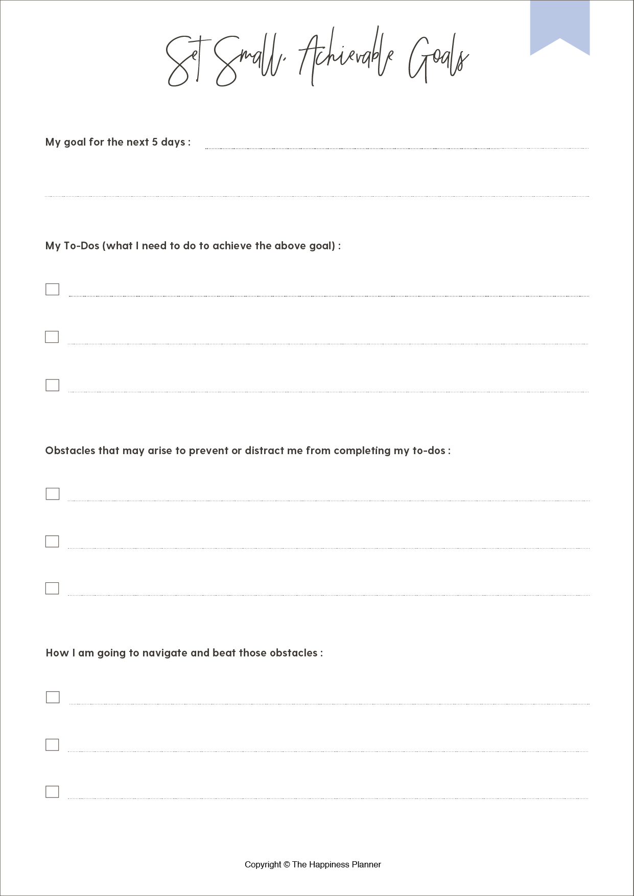 Printables: #Goals