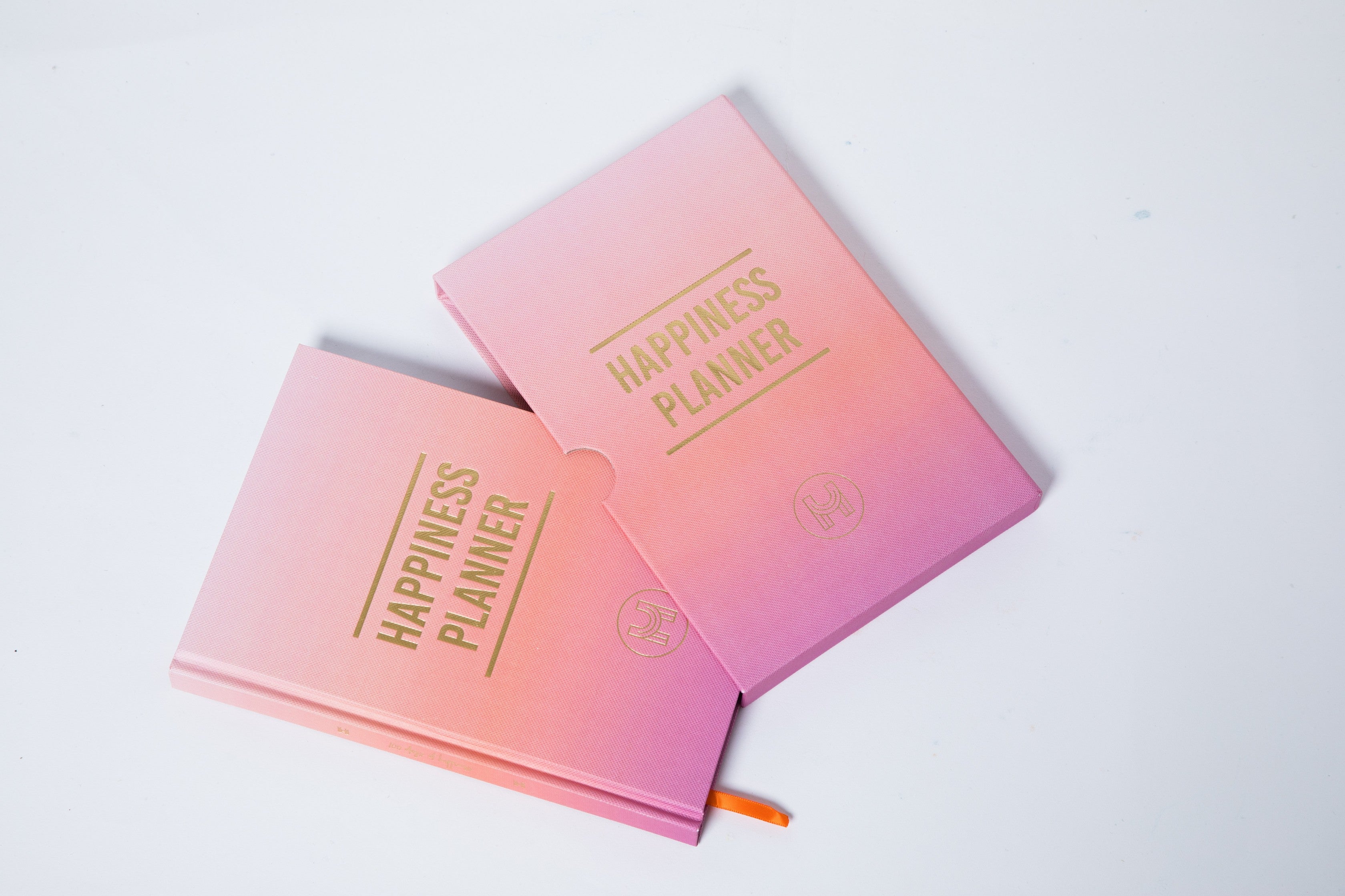 The 100-Day Planner | Orange & Pink - The Happiness Planner®