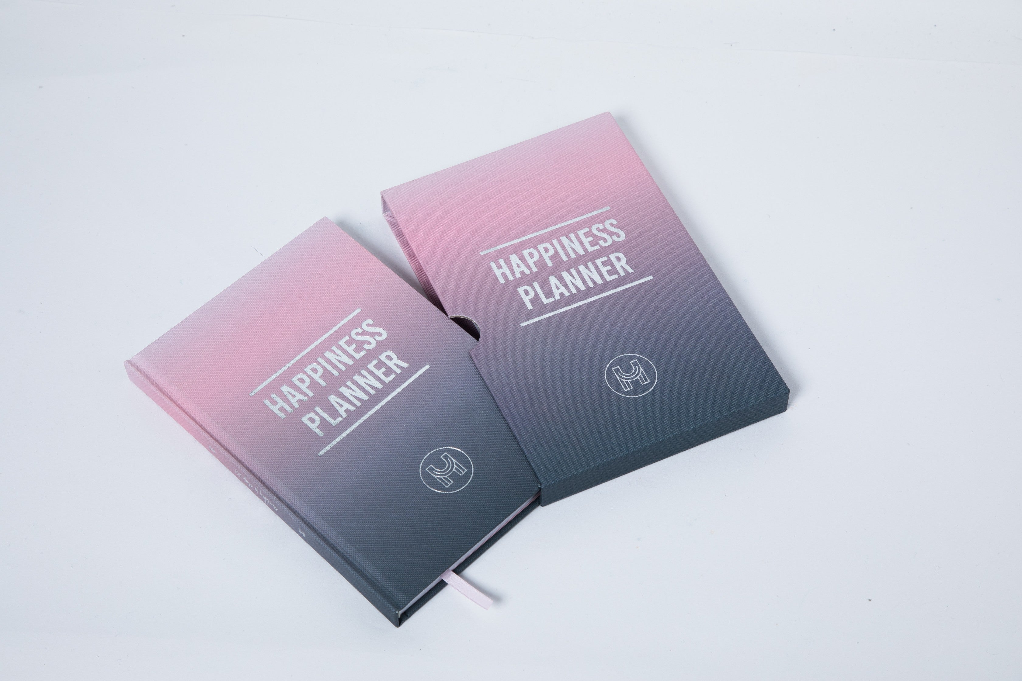 The 100-Day Planner | Pink & Charcoal - The Happiness Planner®