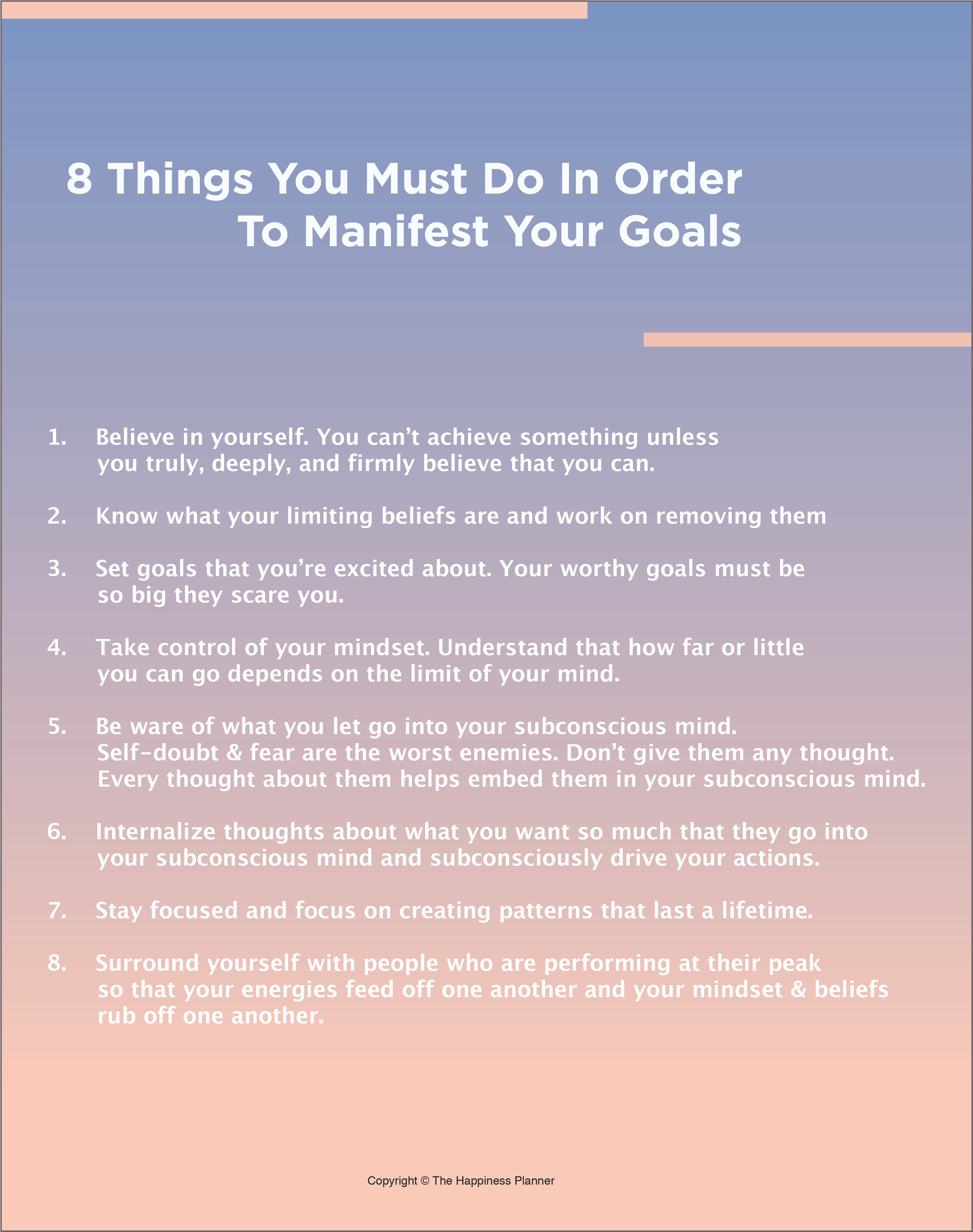 Printables: #WordsofWisdom - The Happiness Planner®