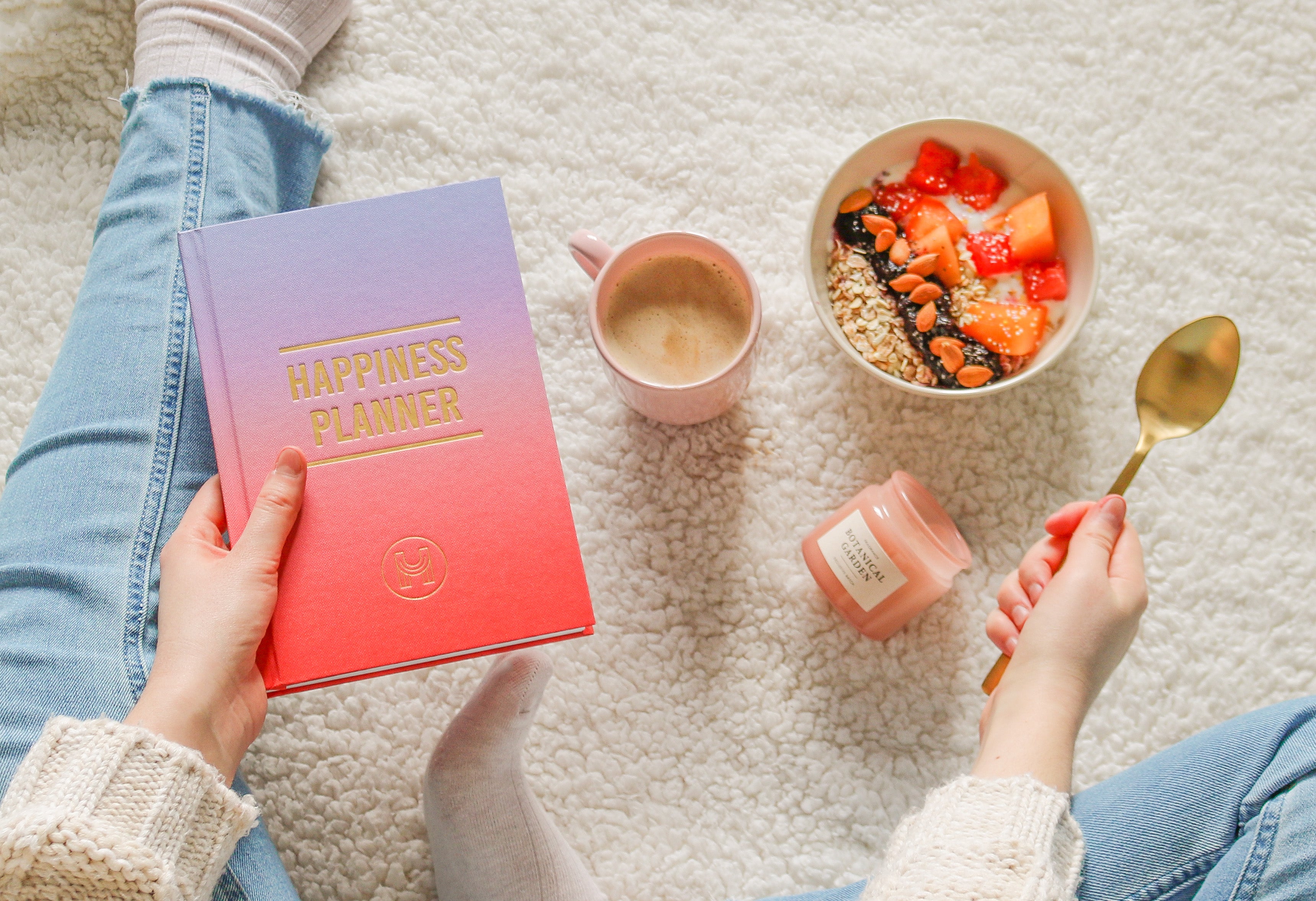 The 100-Day Planner | Lavender & Coral