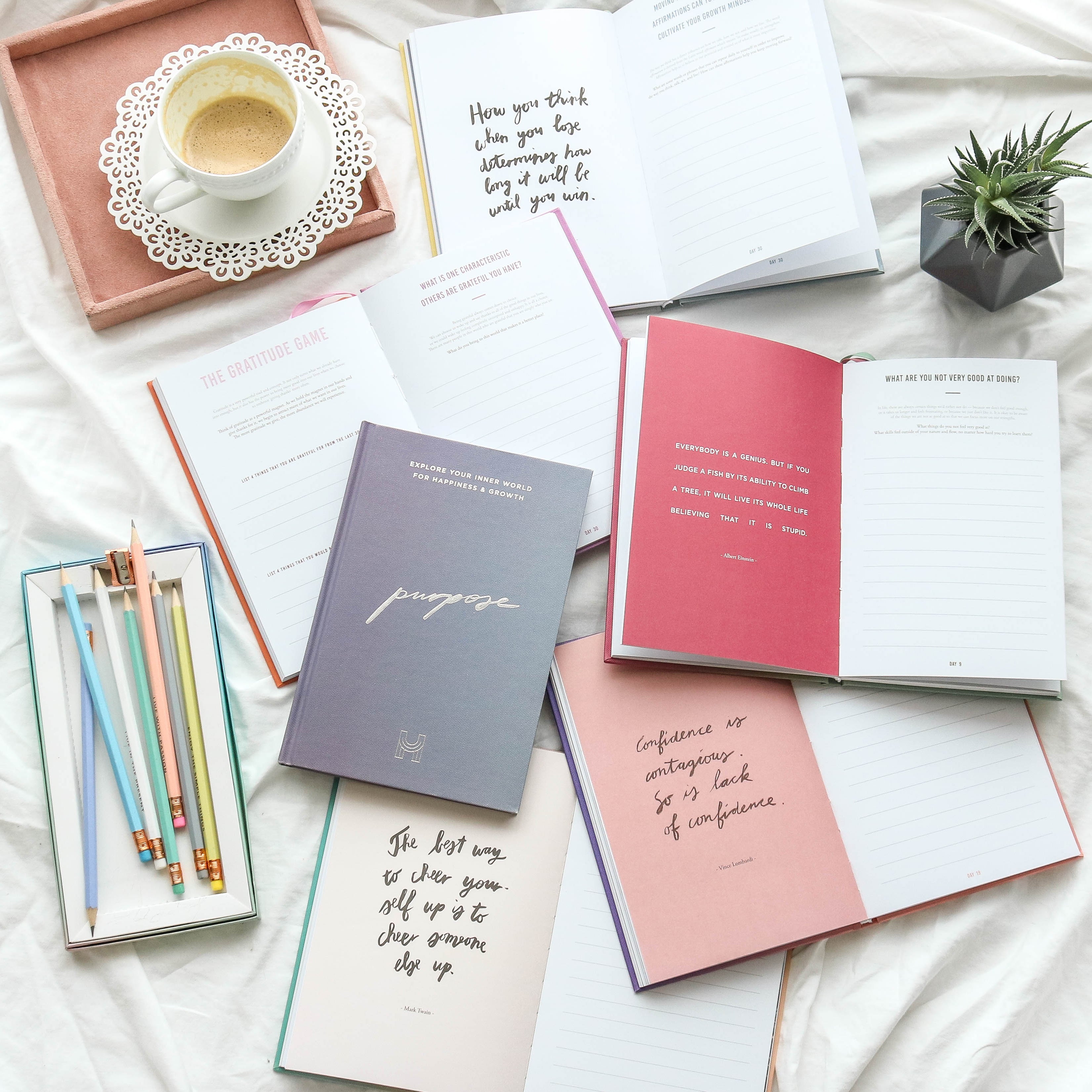 Explore Your Inner World | Guided Journal Set I - The Happiness Planner®