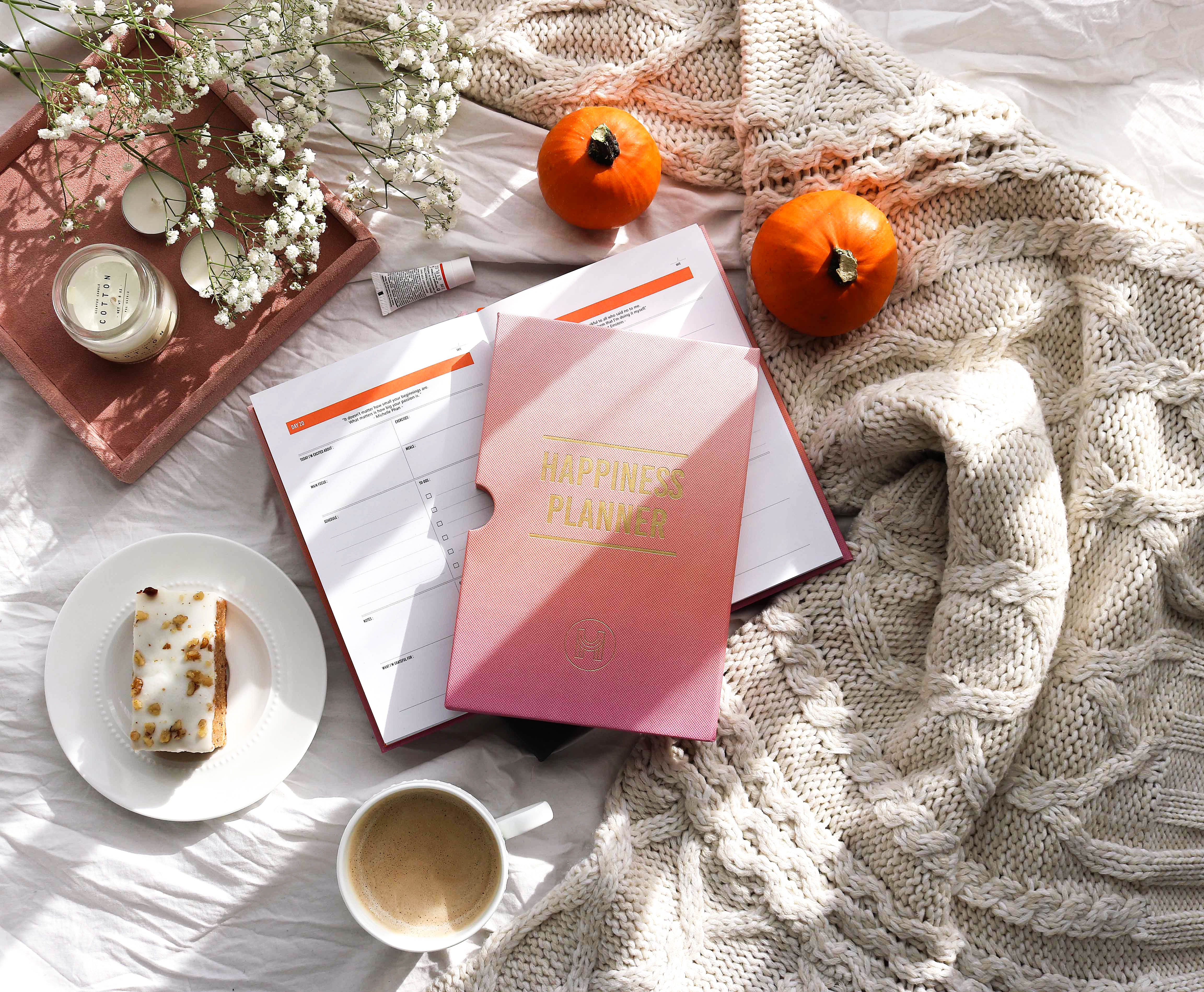 The 100-Day Planner | Orange & Pink - The Happiness Planner®