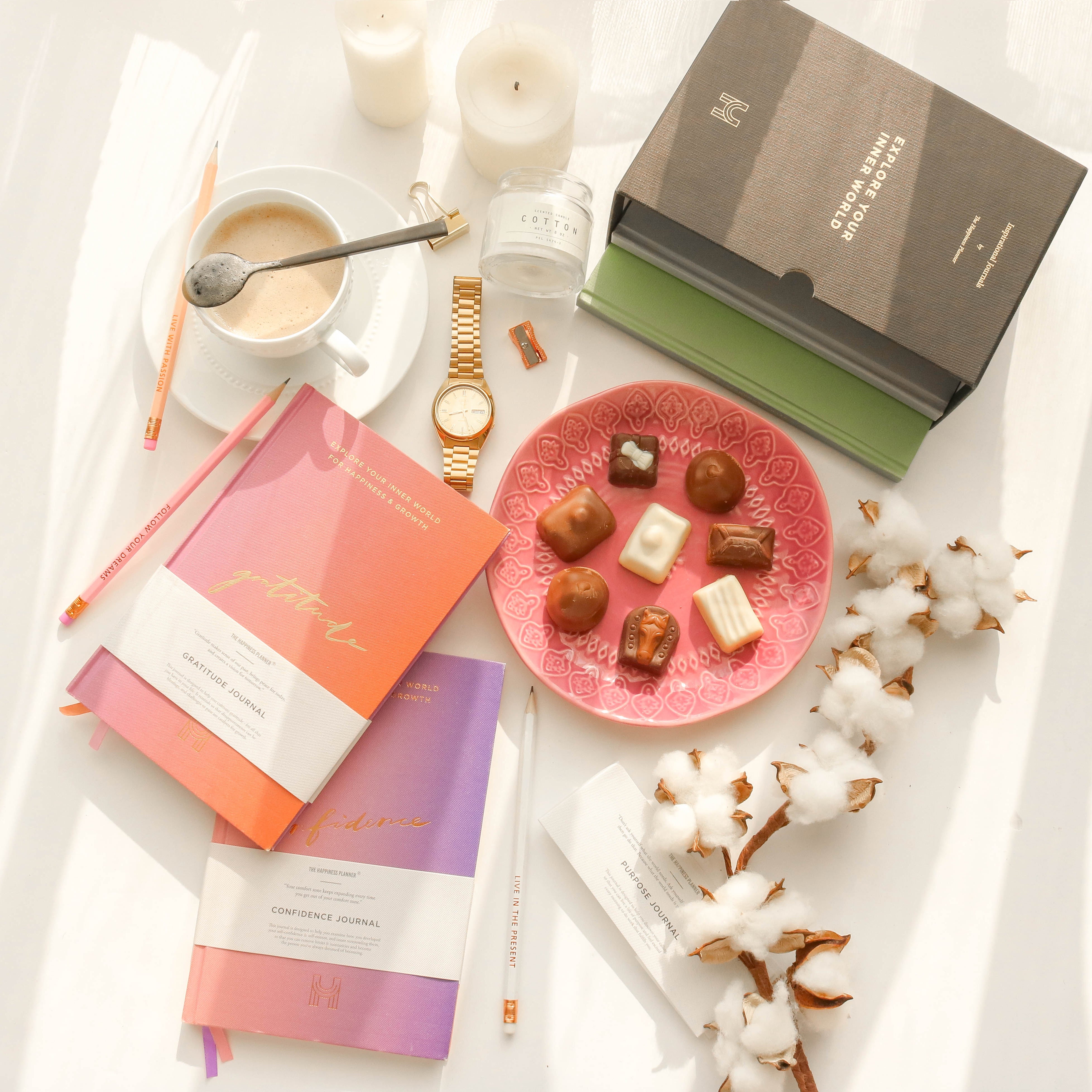 Explore Your Inner World | Guided Journal Set I - The Happiness Planner®