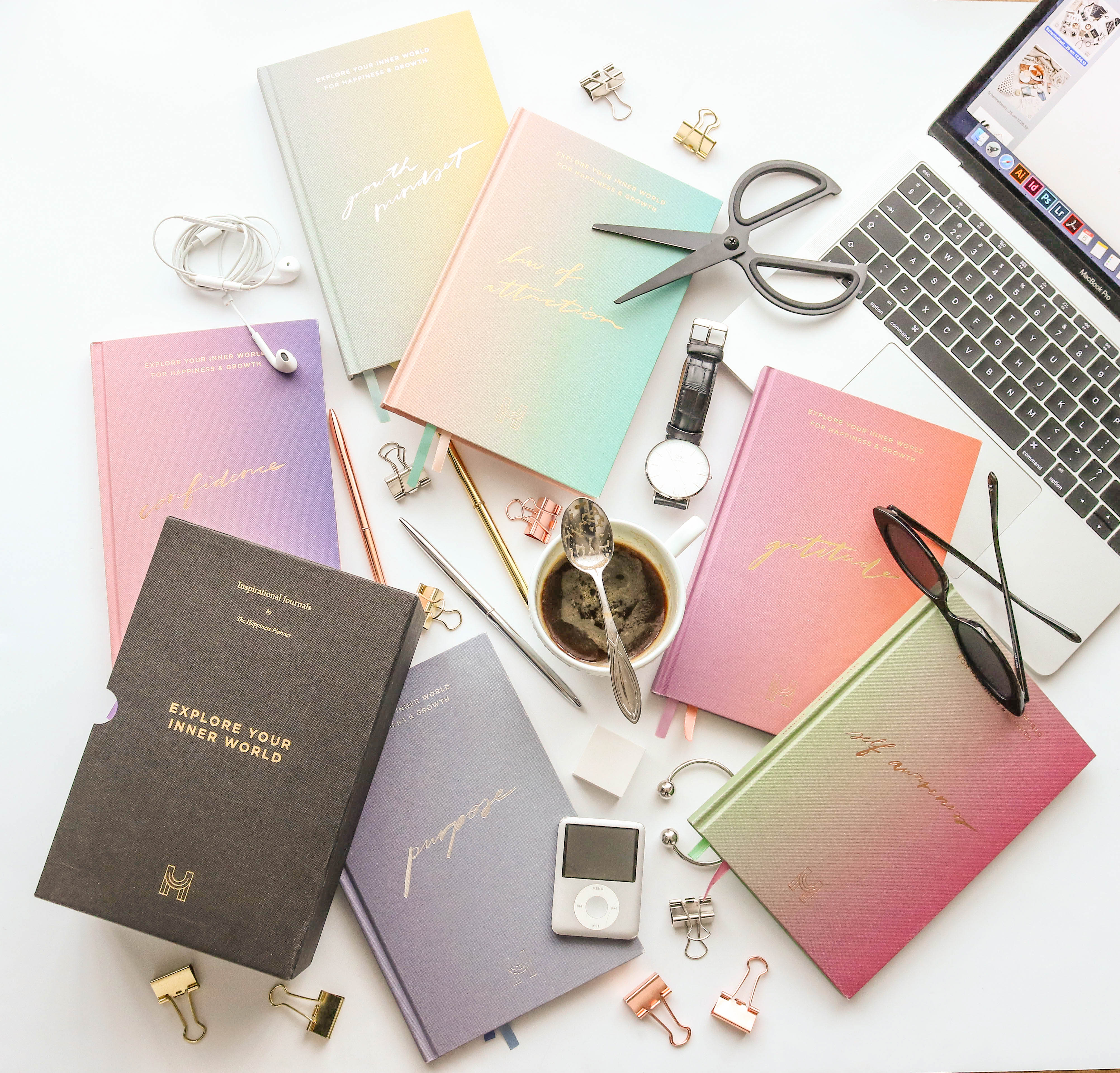 Explore Your Inner World | Guided Journal Set I - The Happiness Planner®