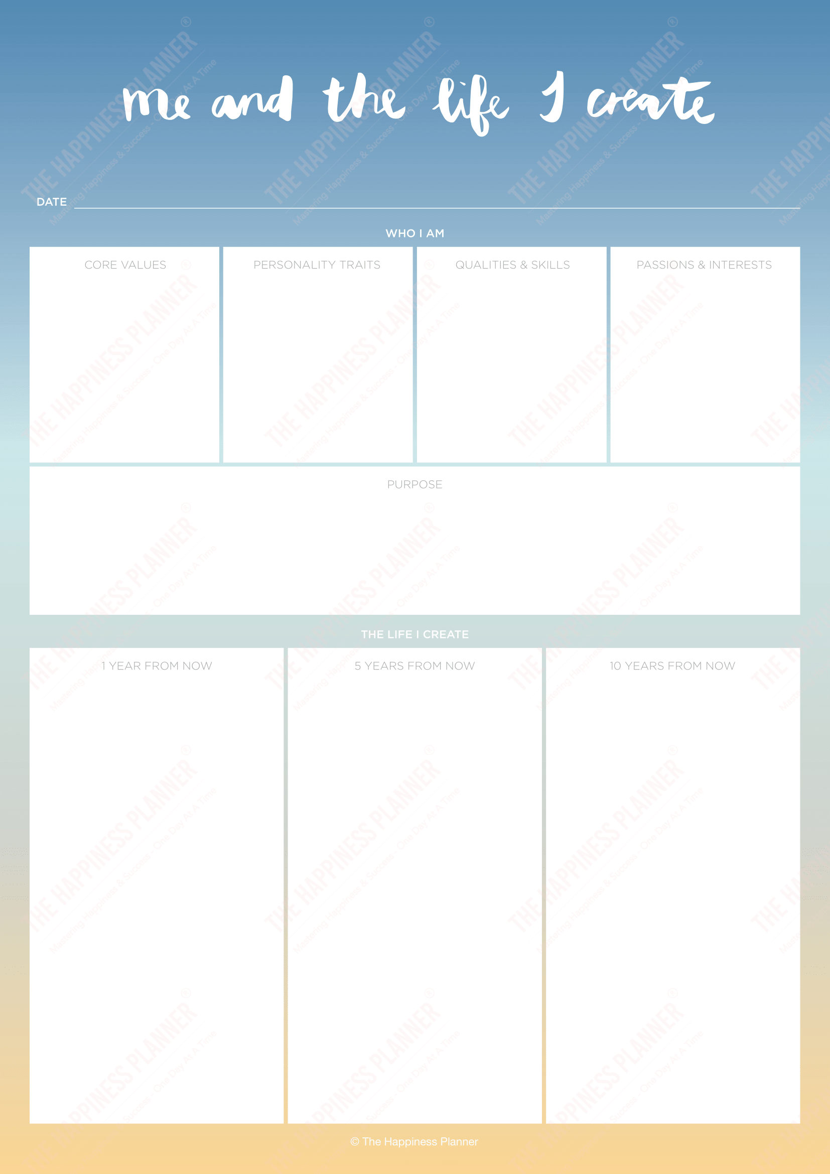 Premium Printables: #GrowthMindset - The Happiness Planner®