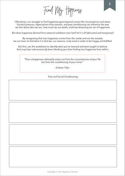 Printables: #Happiness | The Happiness Planner®