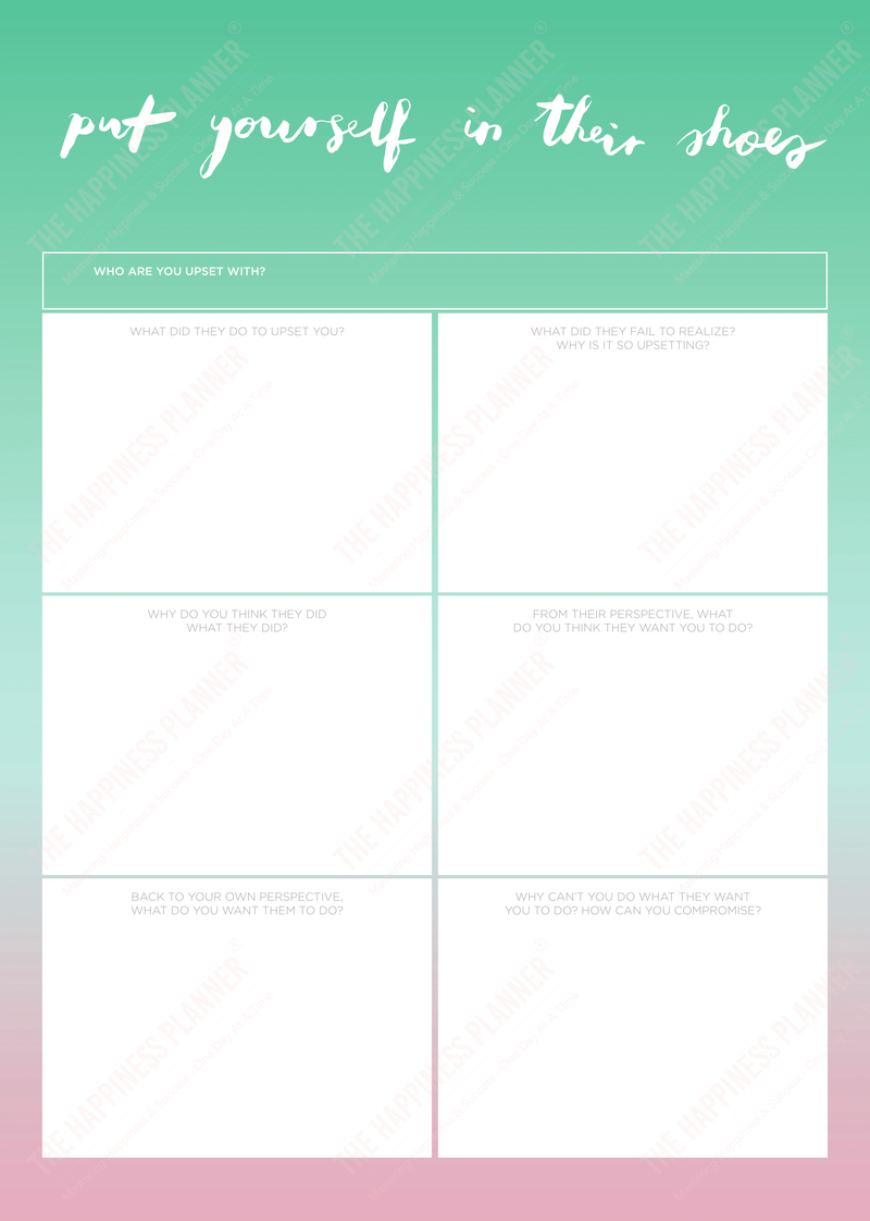 Premium Printables: #Perspective | The Happiness Planner®