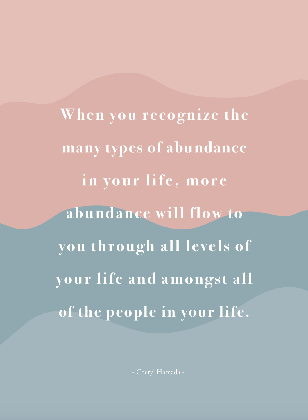 Abundance Journal